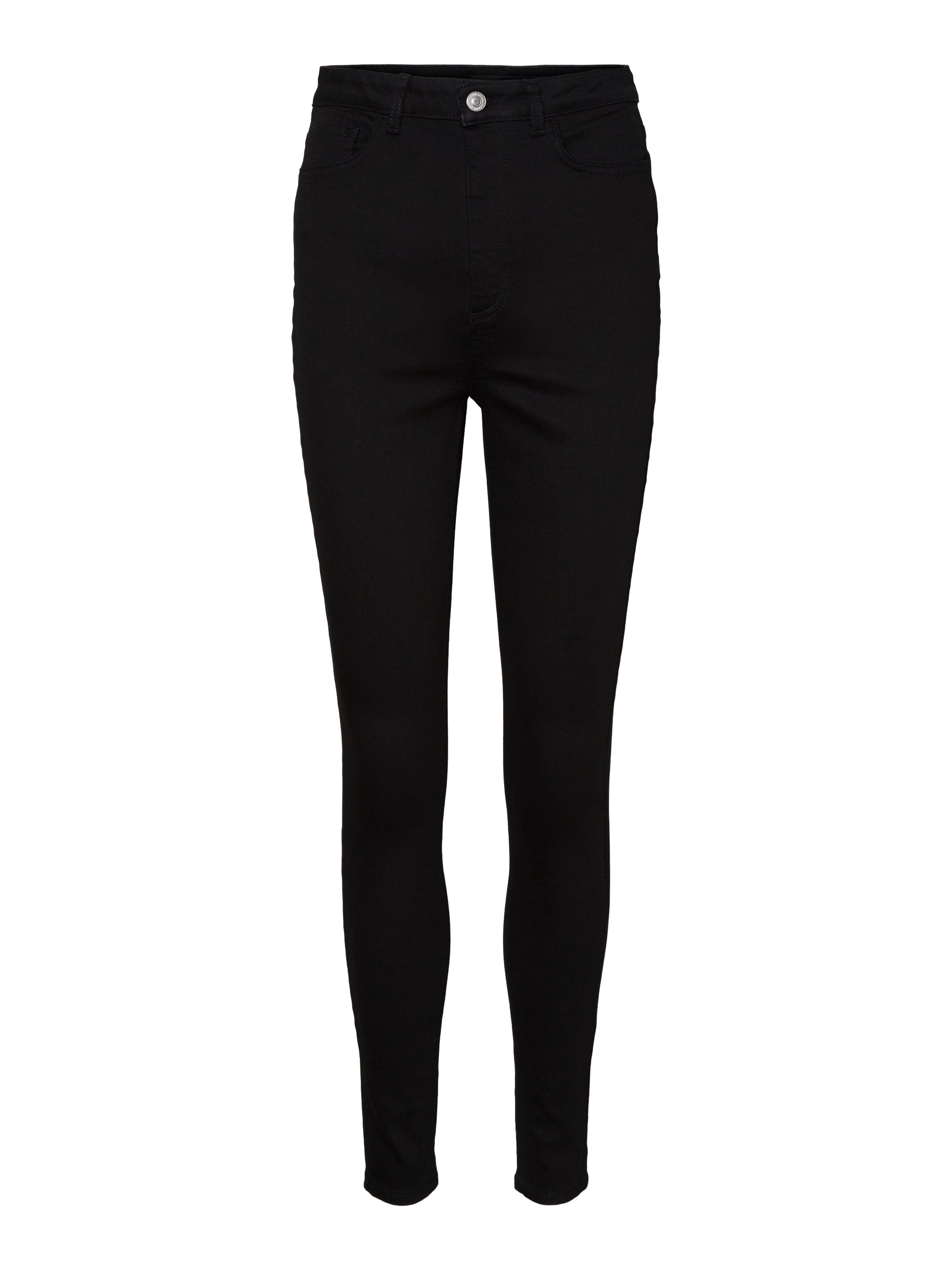 Vero Moda Skinny fit jeans VMSANDRA SHR SKINNY JEANS BLACK NOOS