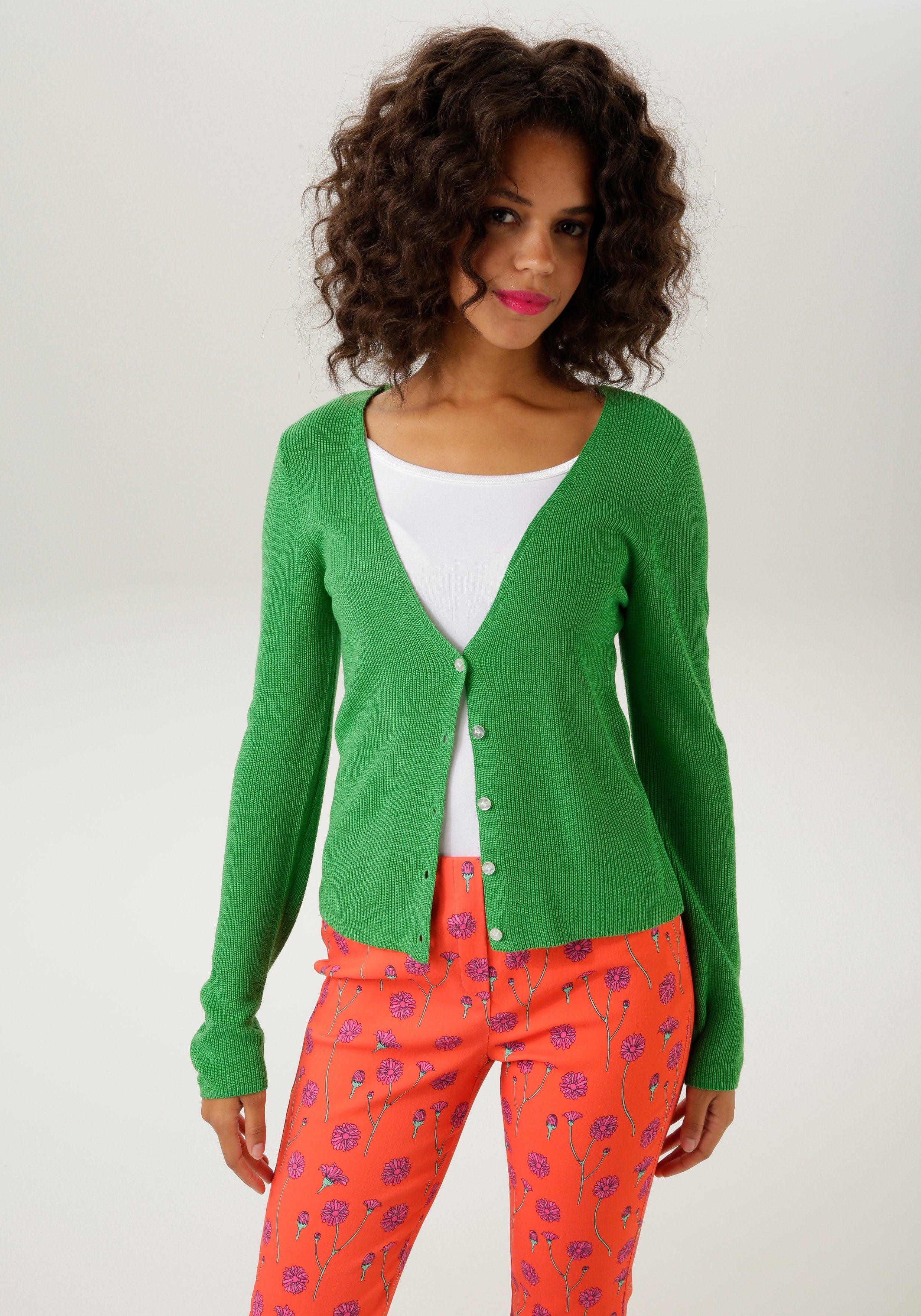 Aniston CASUAL Vest in trendy kleurenpalet