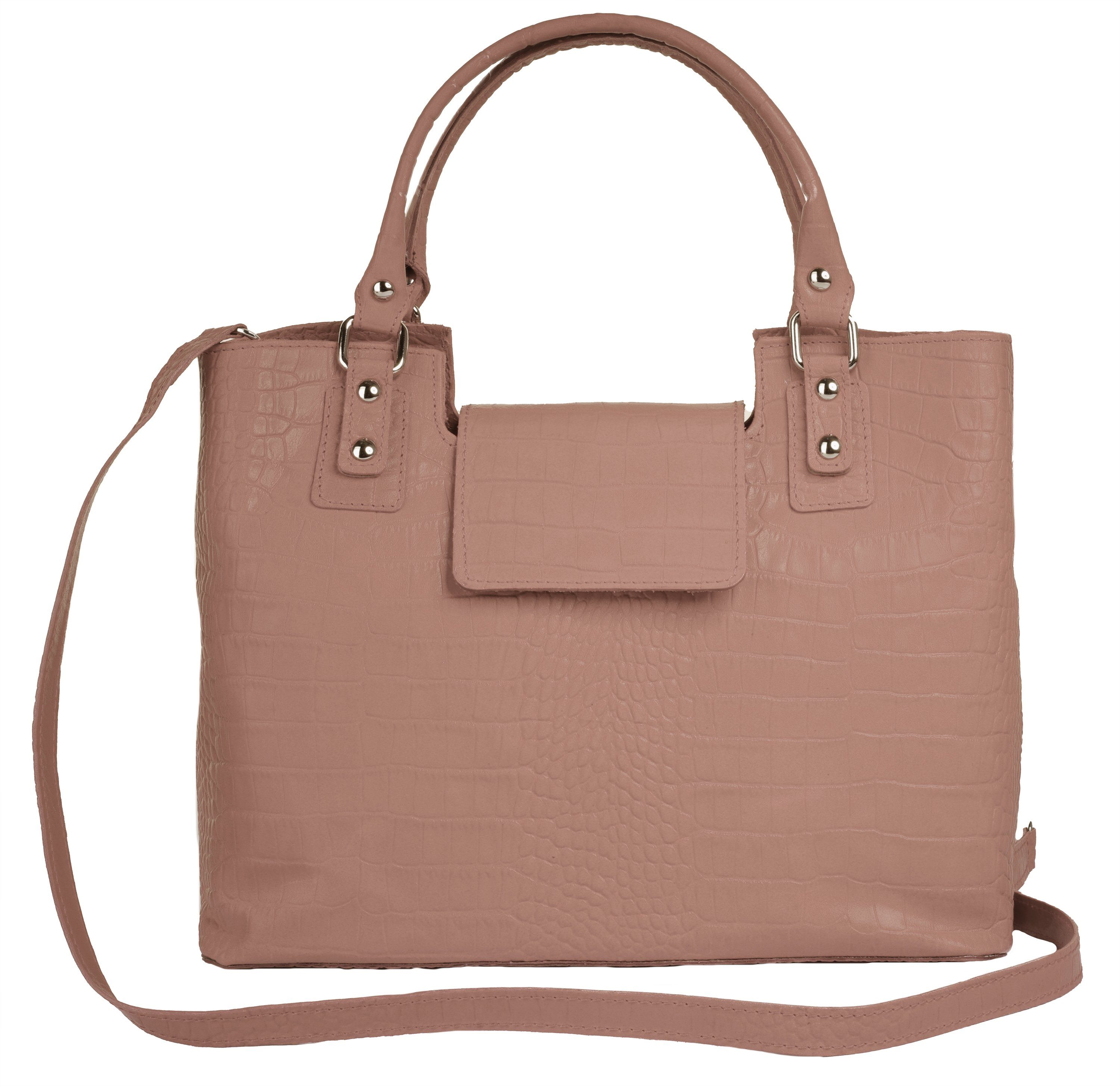 Cluty Tas echt leer, made in italy