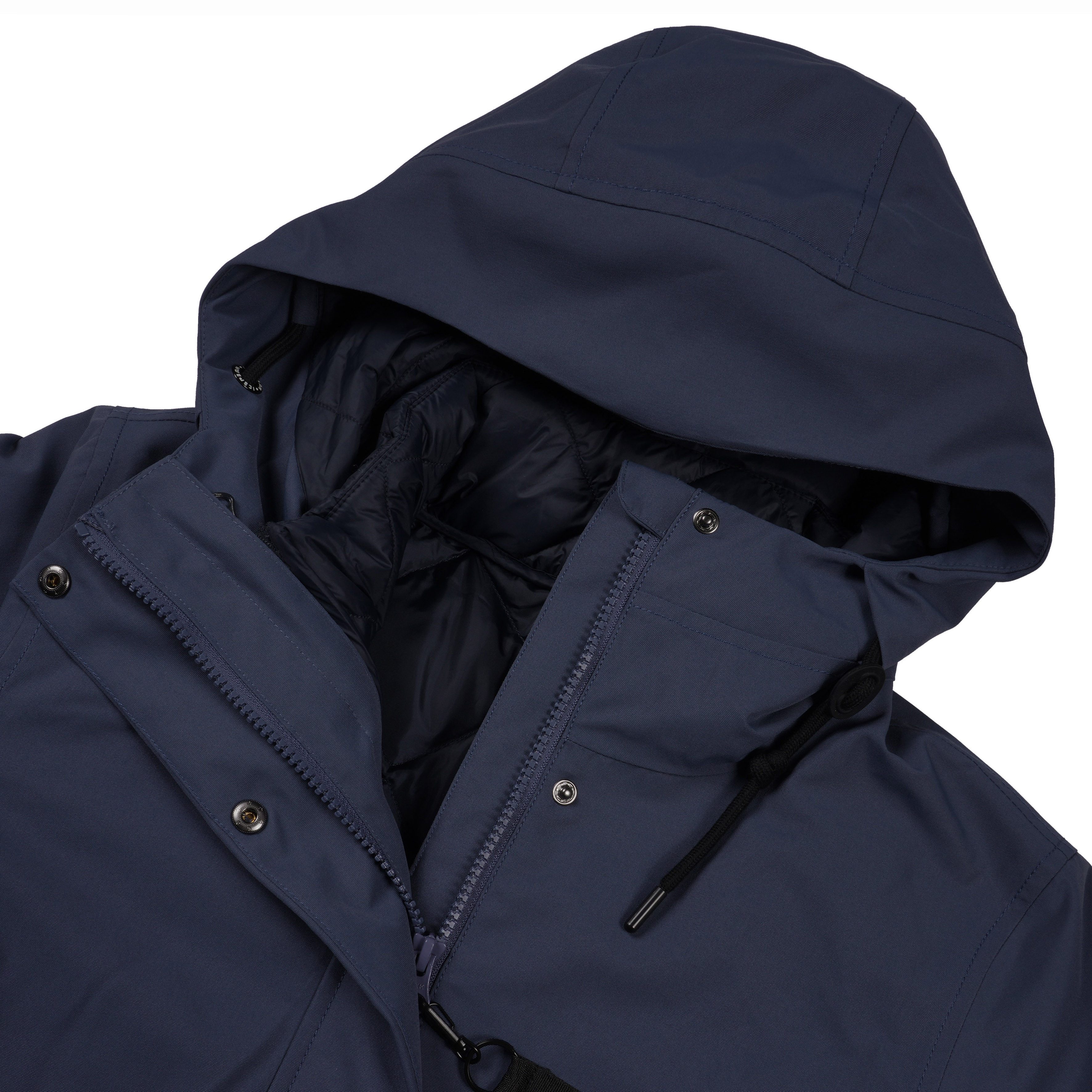 Icepeak Gewatteerde jas D FUNCTIONELE PARKA 2IN1 AGRIGA met merkleerpatch op de bovenarm