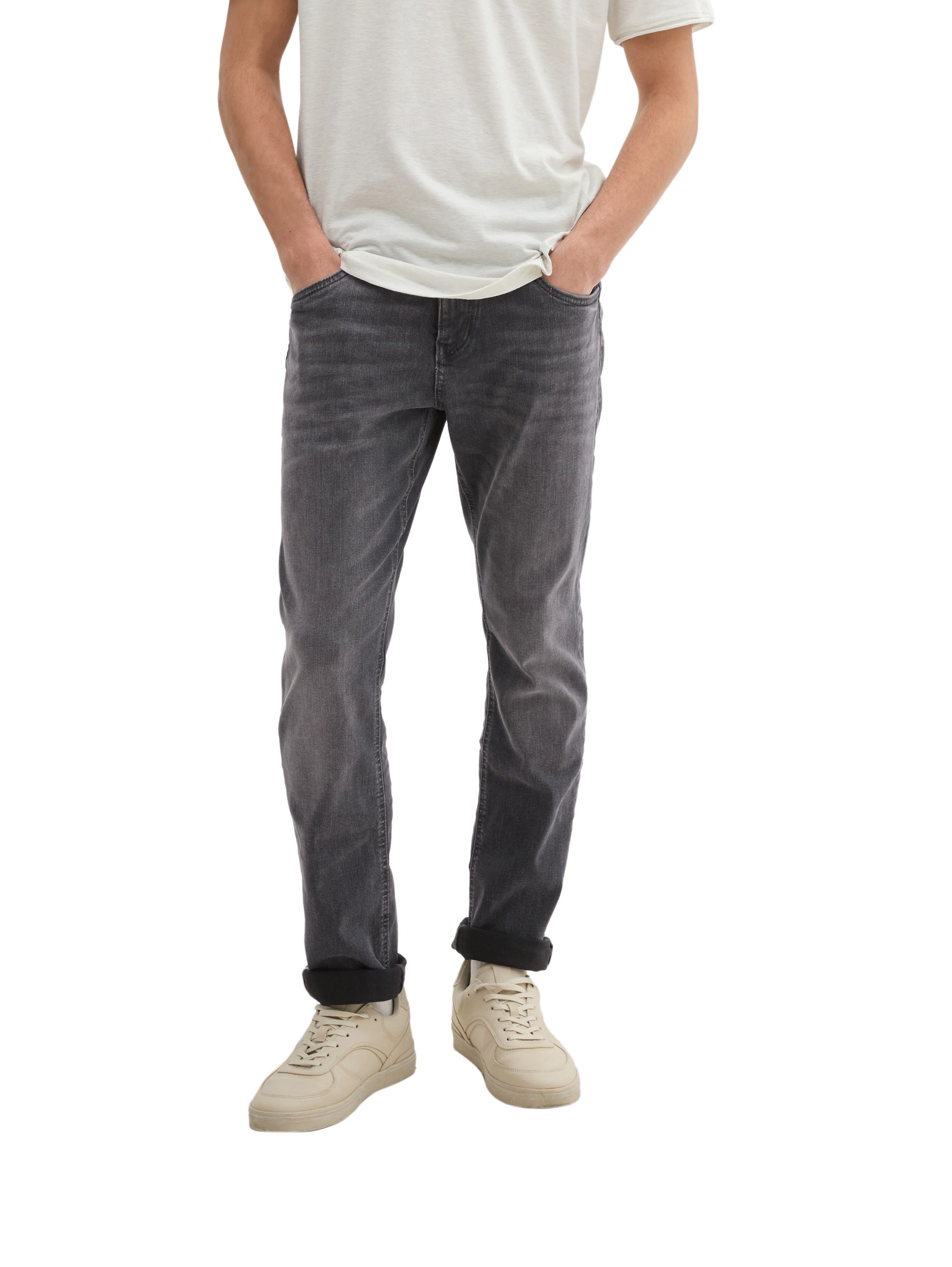 Tom Tailor Denim Straight jeans AEDAN in klassieke 5-pocketsstijl