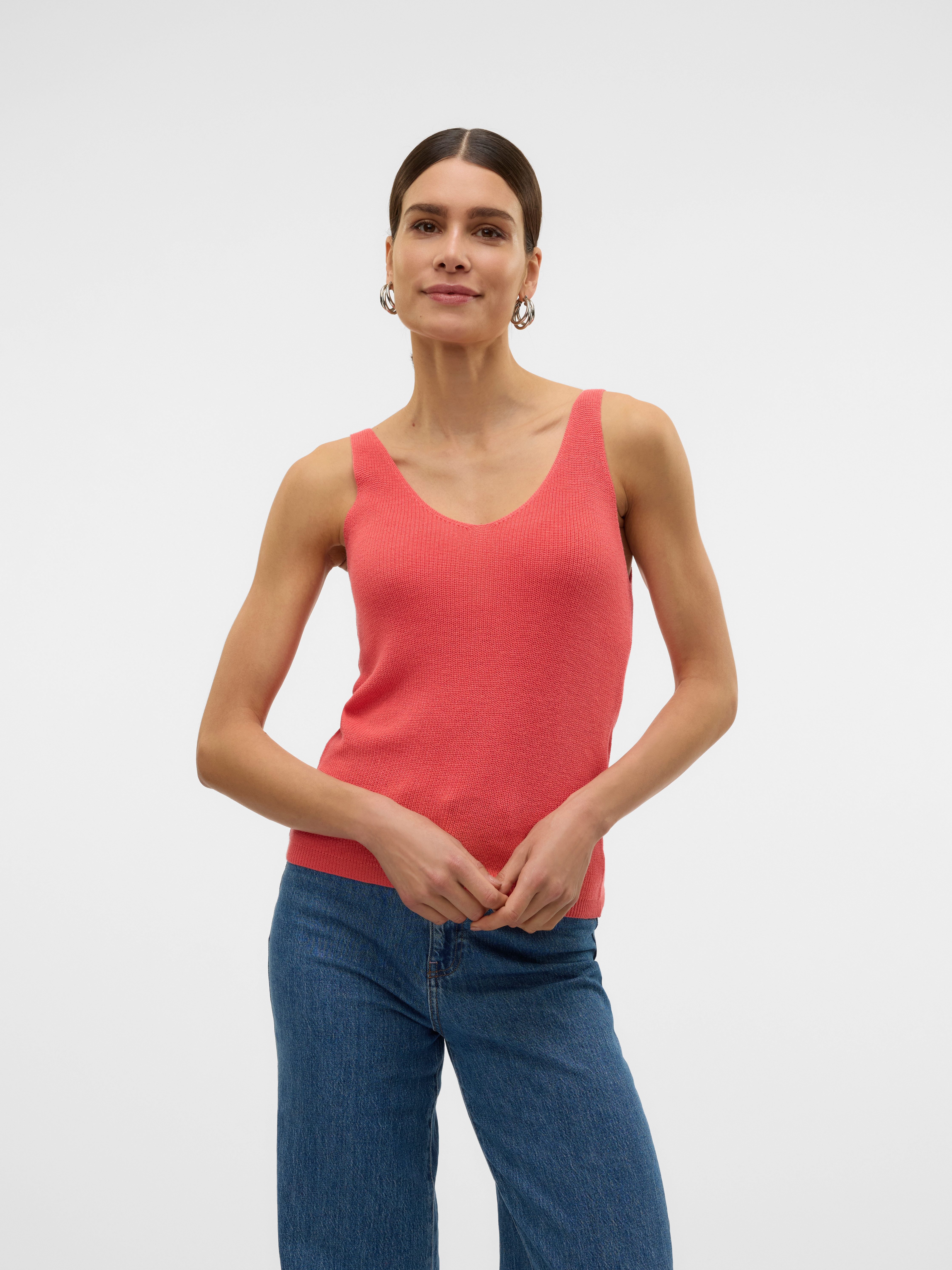 Vero Moda Gebreide top VMNEWLEX SUN SL TOP GA NOOS