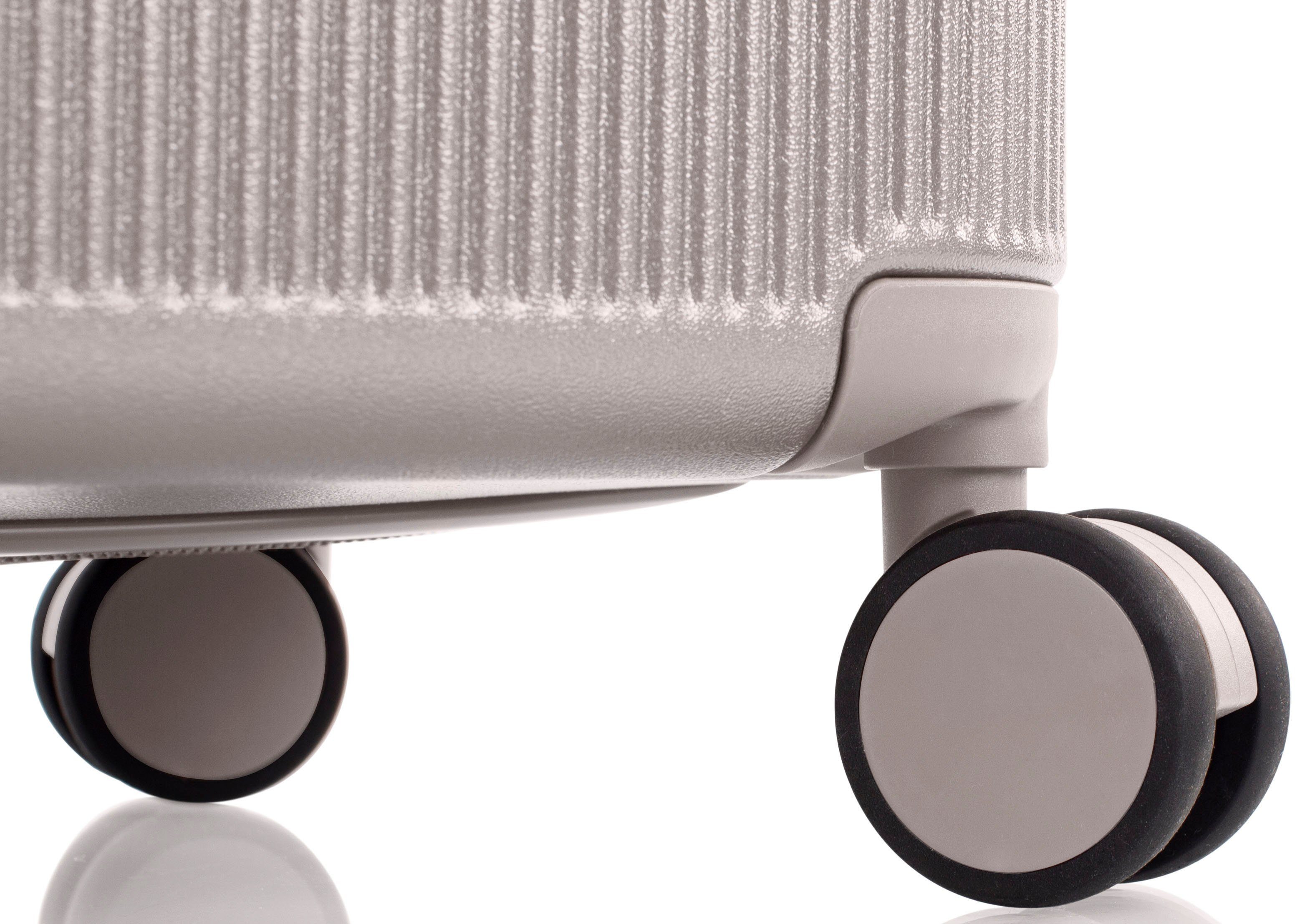 Heys Hardshell-trolley Earthtone, verschillende maten en kleuren Heys x Joachim Llambi reisbagage TSA-slot volumevergroting