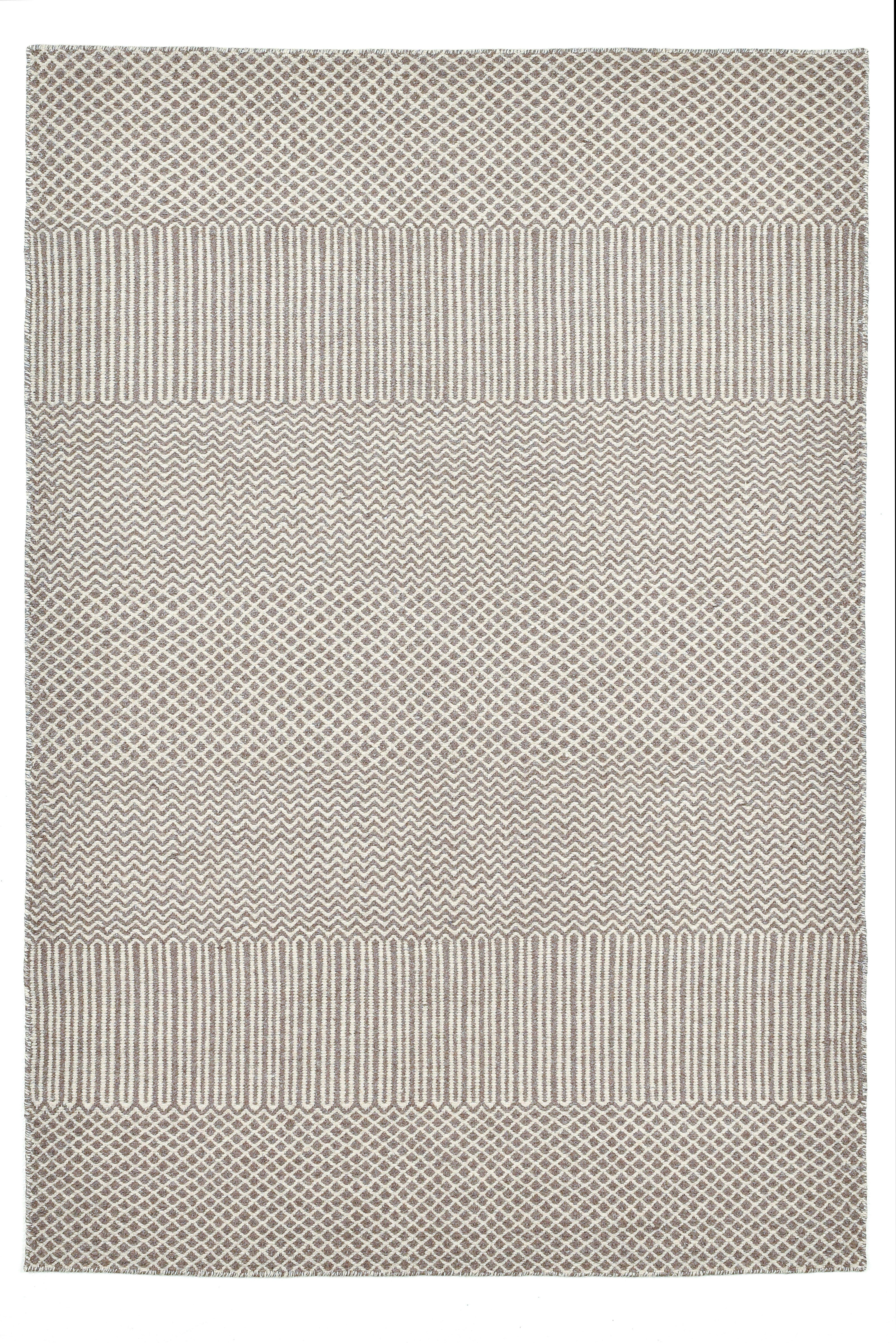 my home Wollen kleed Edling Handgeweven tapijt, 100% wol, modern design, scandi, woonkamer