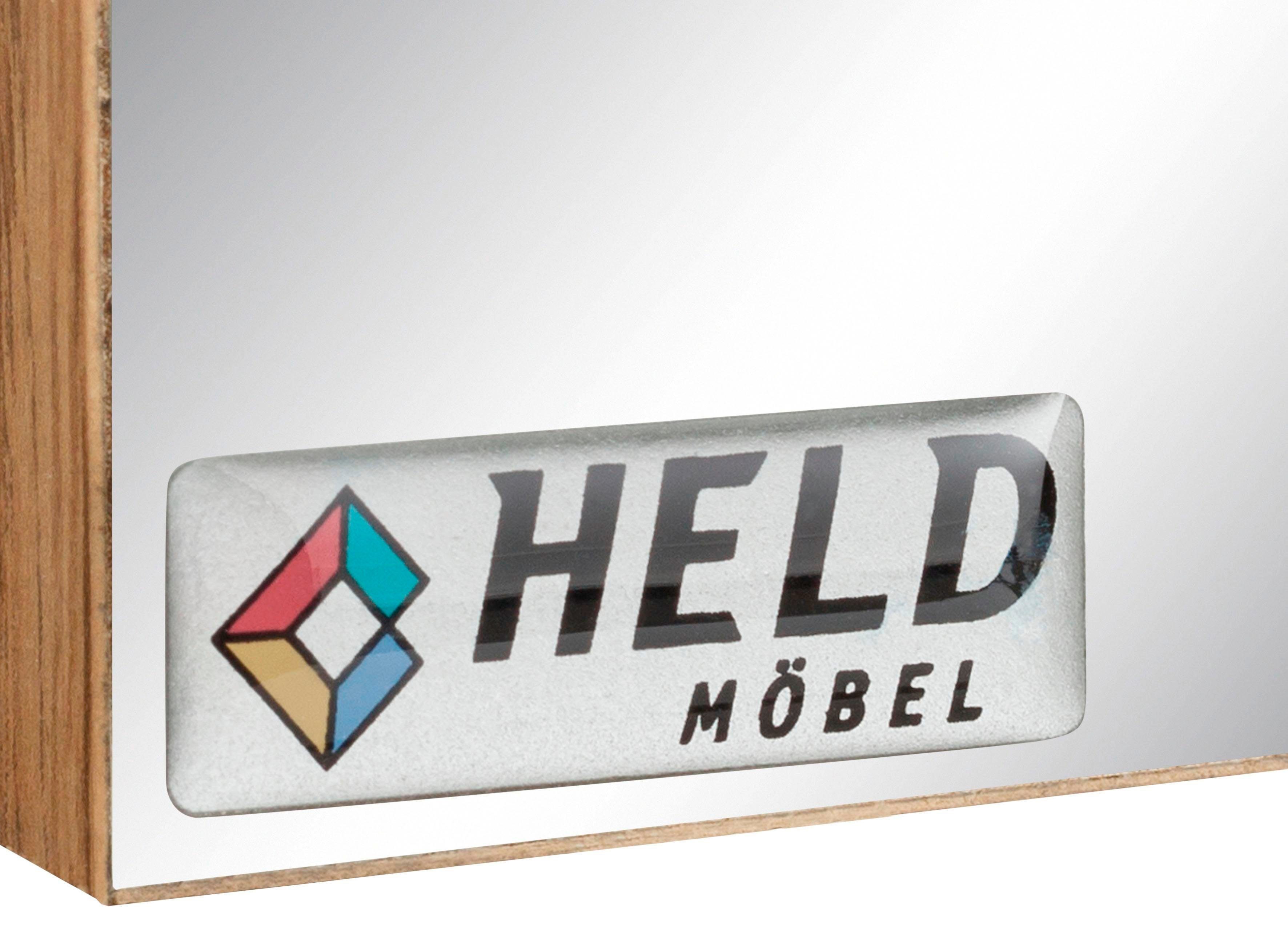 welltime Badkamerserie Soria Wastafelonderkast breedte 60 cm, spiegelkast (2-delig)