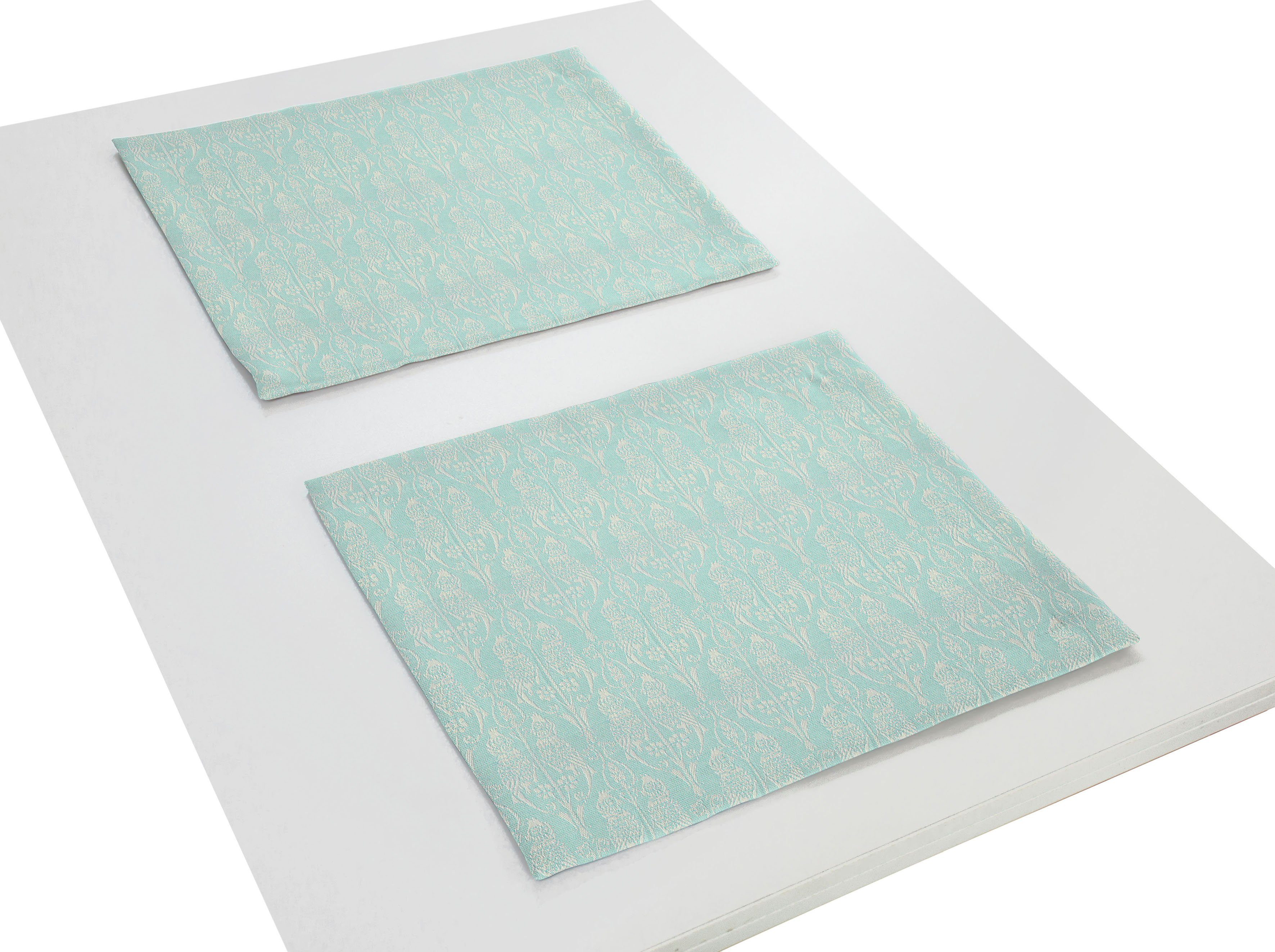 Adam Set placemats Little Parrot GOTS organic, gecertificeerd door CERES 0242, duurzaam (2 stuks)