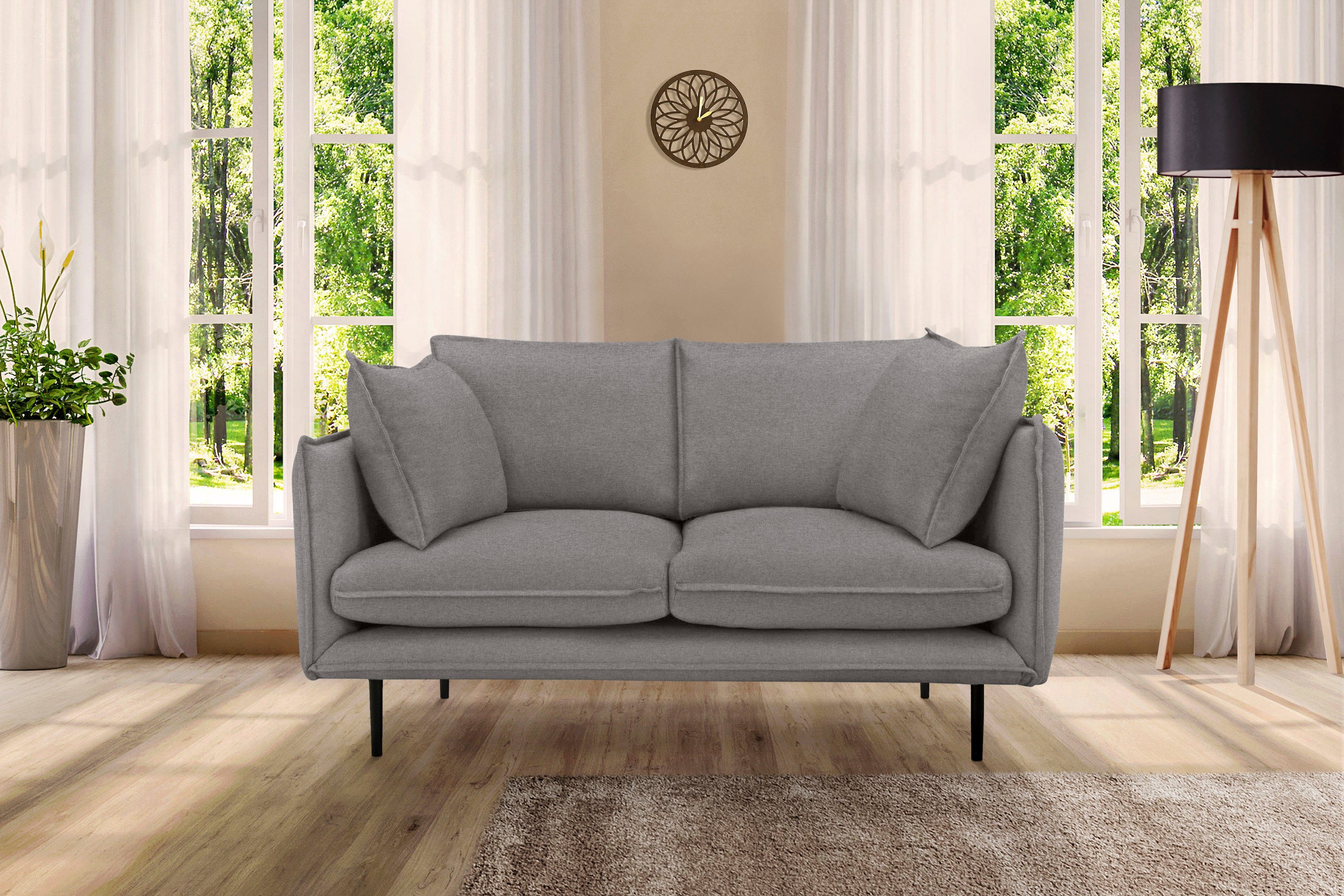 INOSIGN 2-zitsbank Somba met dikke opstaande naad en elegante look