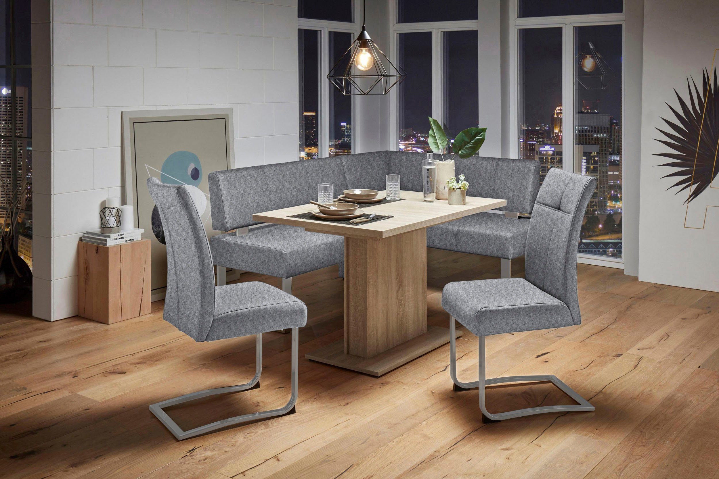 Home affaire Vrijdragende stoel RAB Bekleding in verschillende kwaliteiten, maximaal vermogen 120 kg (set, 2 stuks)