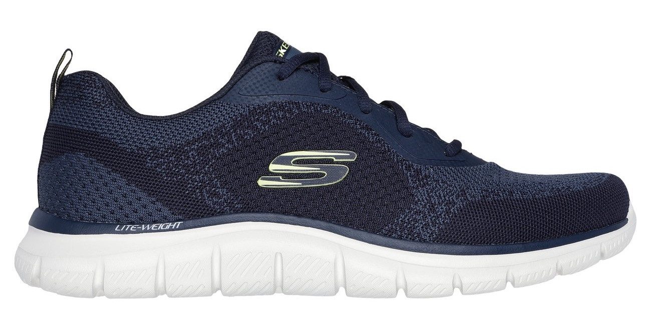 Skechers Sneakers TRACK-GLENDOR Trainingsschoenen, veterschoenen, vrijetijdsschoen met memory foam