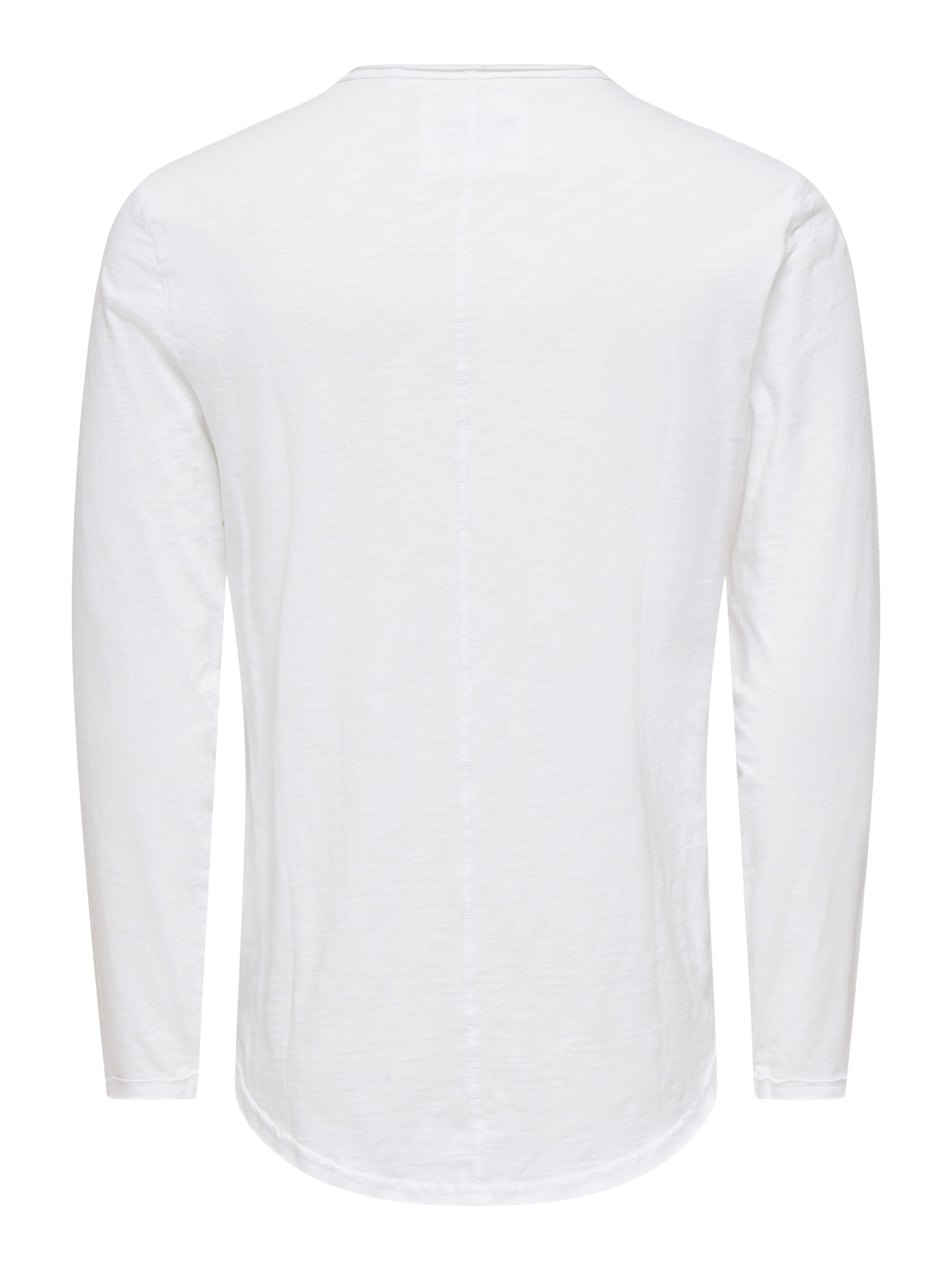 ONLY & SONS Shirt met lange mouwen ONSBENNE LONGY LS TEE VD