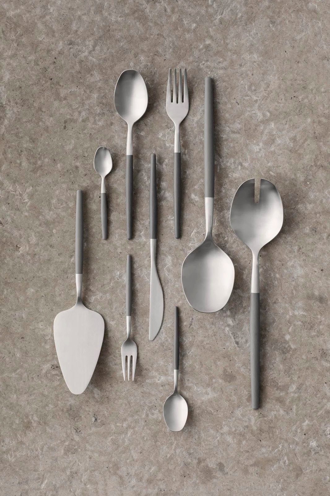 BLOMUS Bestekset Maxime mat, geborsteld, handgrepen met kunststof coating (16-delig)