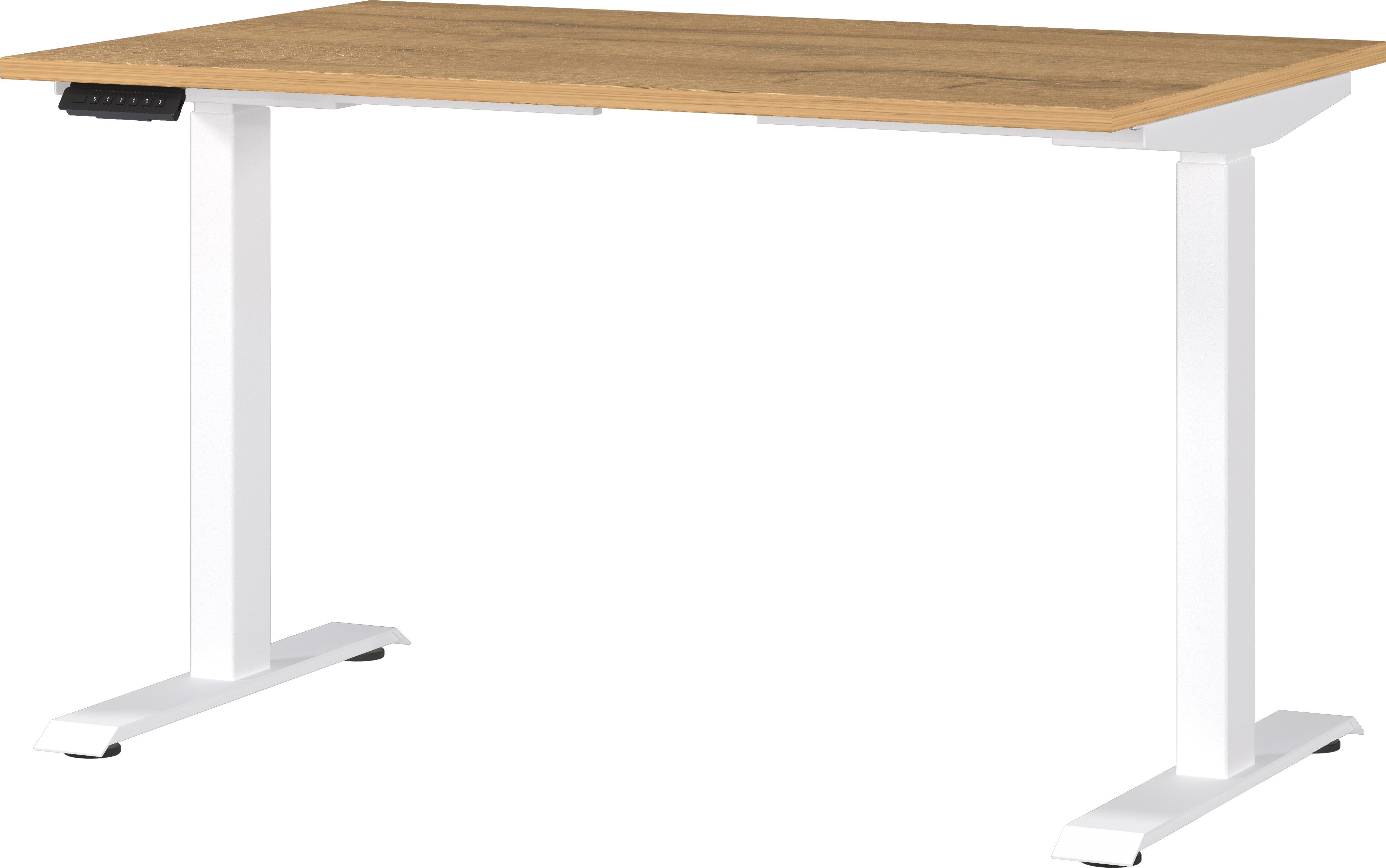 GERMANIA Bureau Jet, elektrisch in hoogte verstelbaar moderne kleurvariaties, breedte 120/140/160/180 cm, made in germany