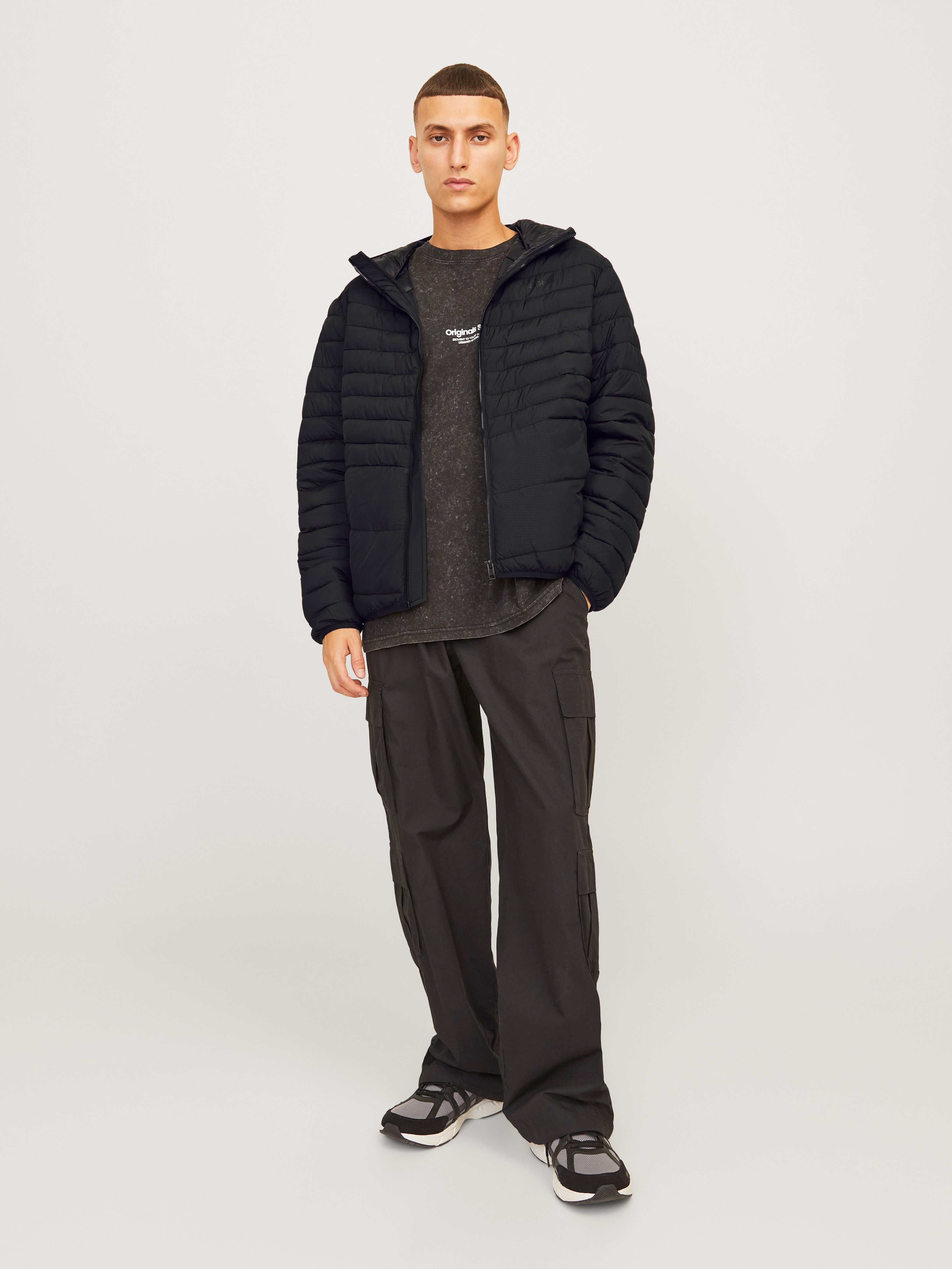 Jack & Jones Gewatteerde jas JJESTATE PACKABLE PUFFER HOOD NOOS