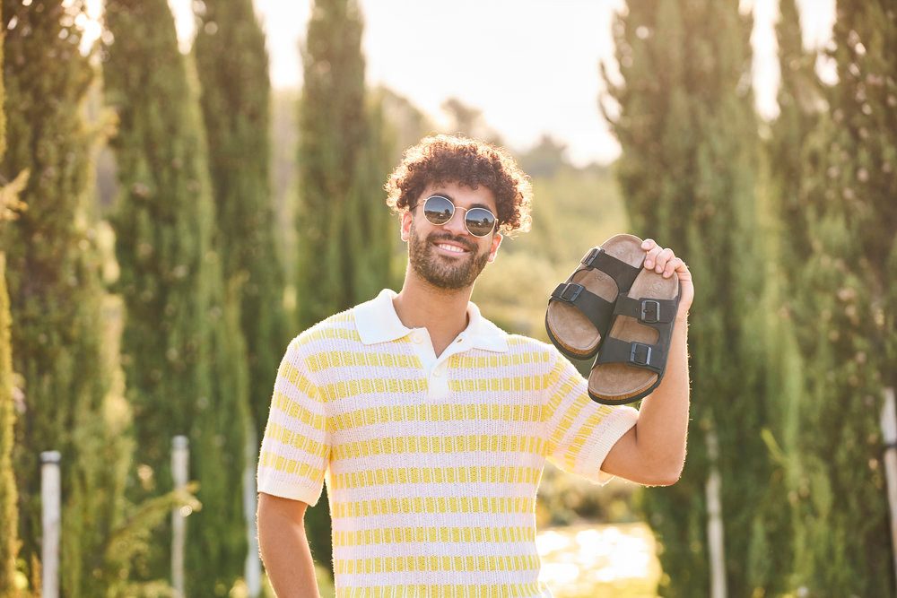 Rieker Slippers , zomer schoen, strand schoen, huisschoen met comfortabel voetbed