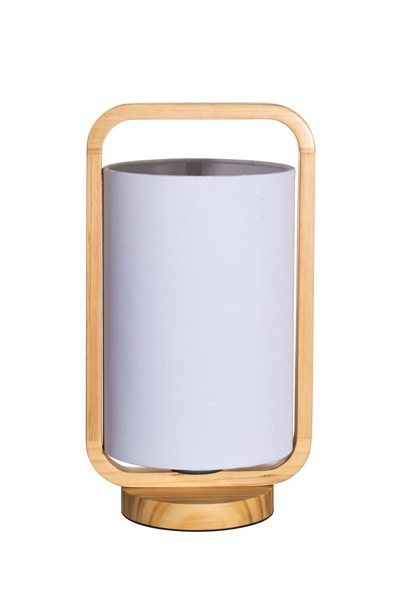 Pauleen Tafellamp Woody Charm max. 20W hout / stof