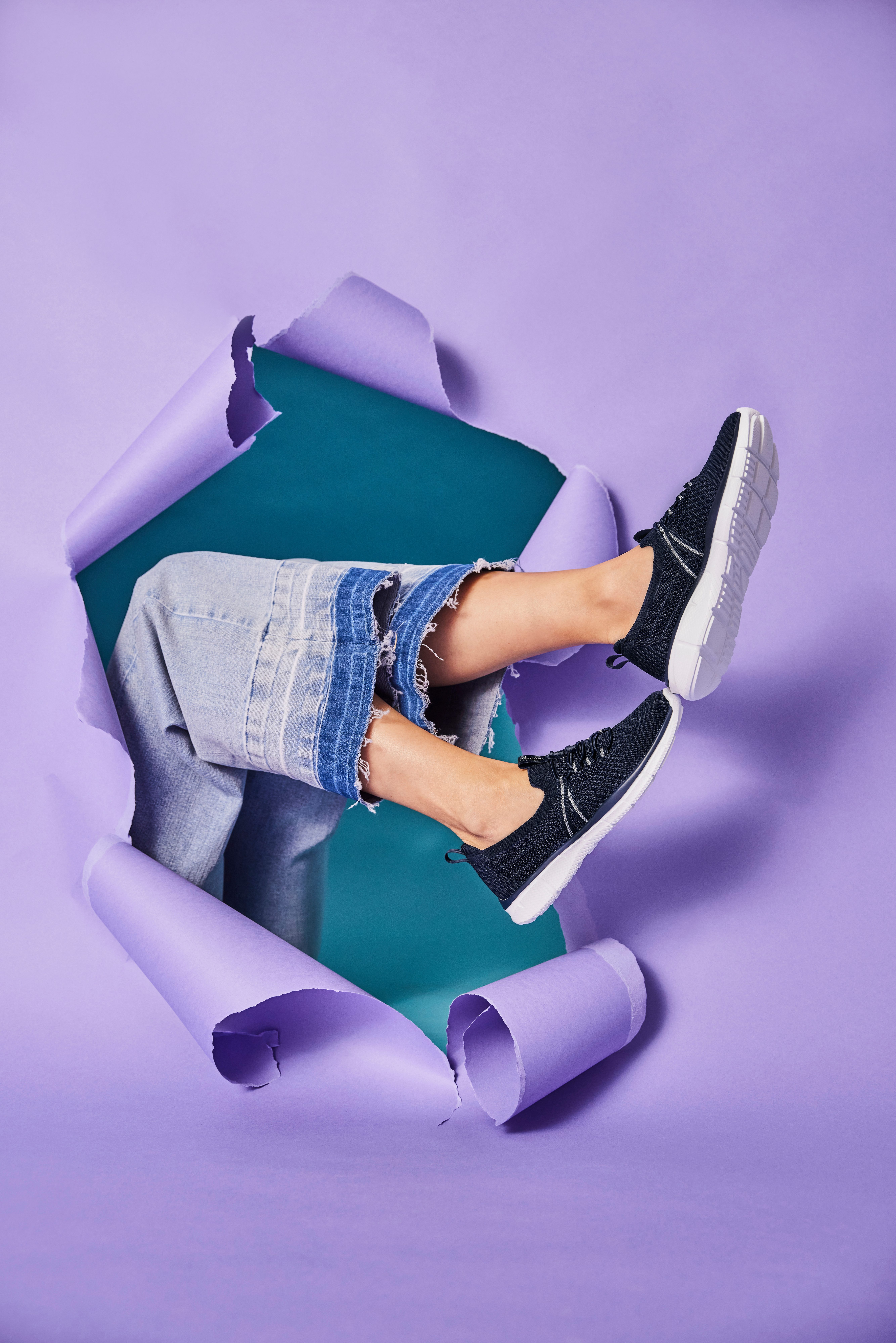 Aniston SHOES Slip-on sneakers , vrijetijdsschoen, lage schoen, veterschoen - nieuwe collectie