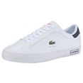 lacoste sneakers powercourt 0721 2 sma wit