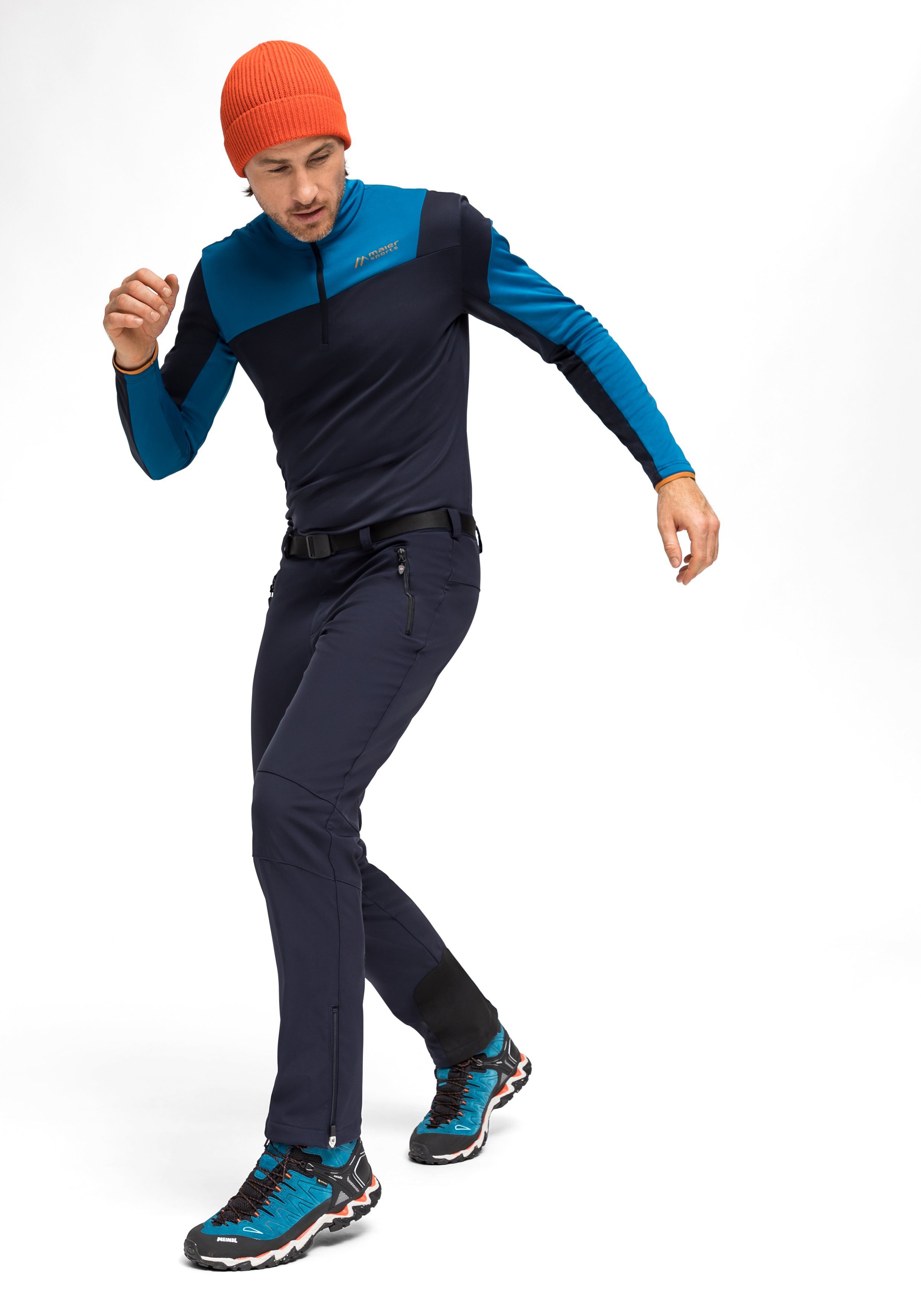 Maier Sports Functionele broek Tech Pants M Warme softshell-broek, winddicht, elastisch