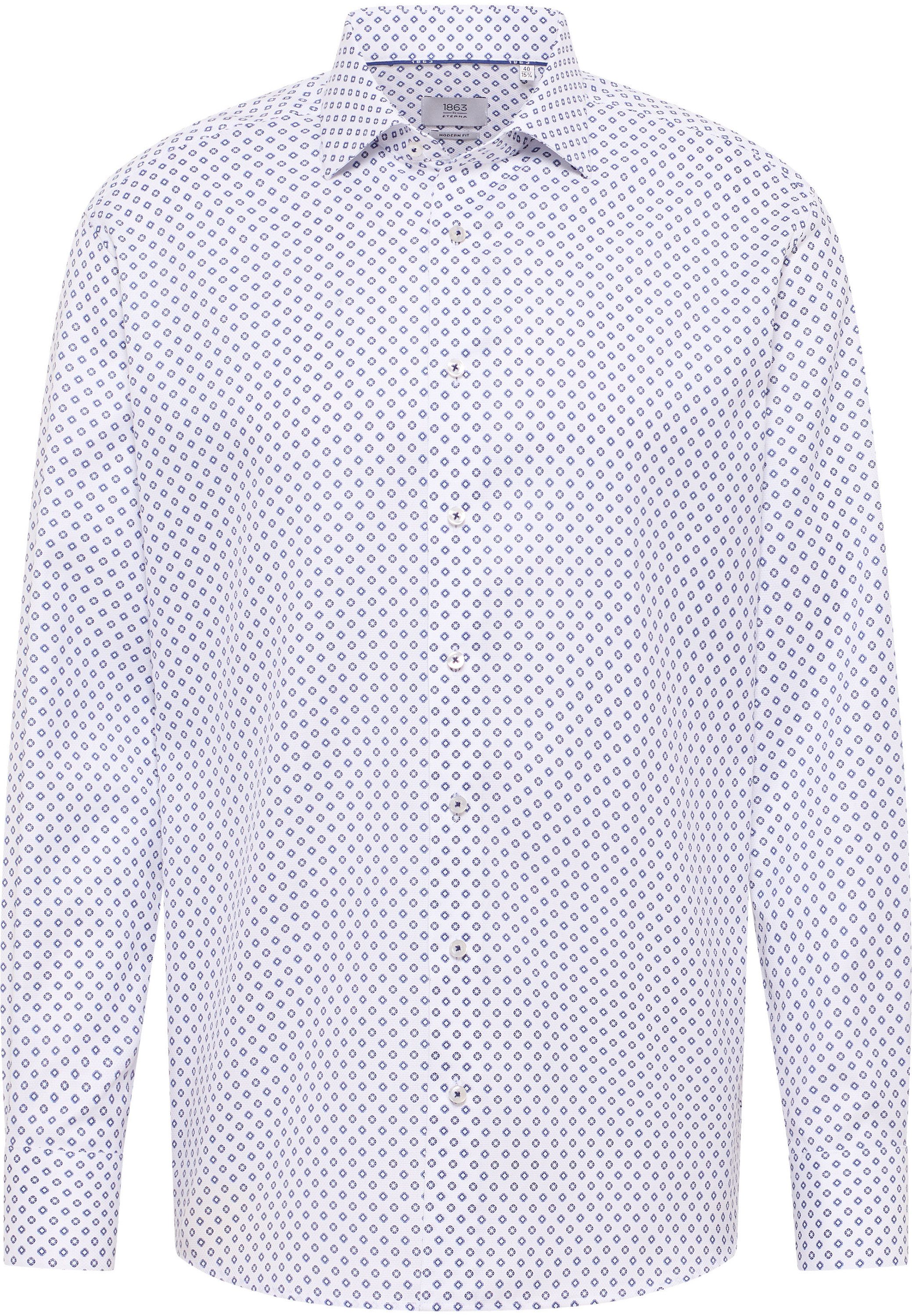 Eterna Overhemd met lange mouwen MODERN FIT NON IRON (strijkvrij)