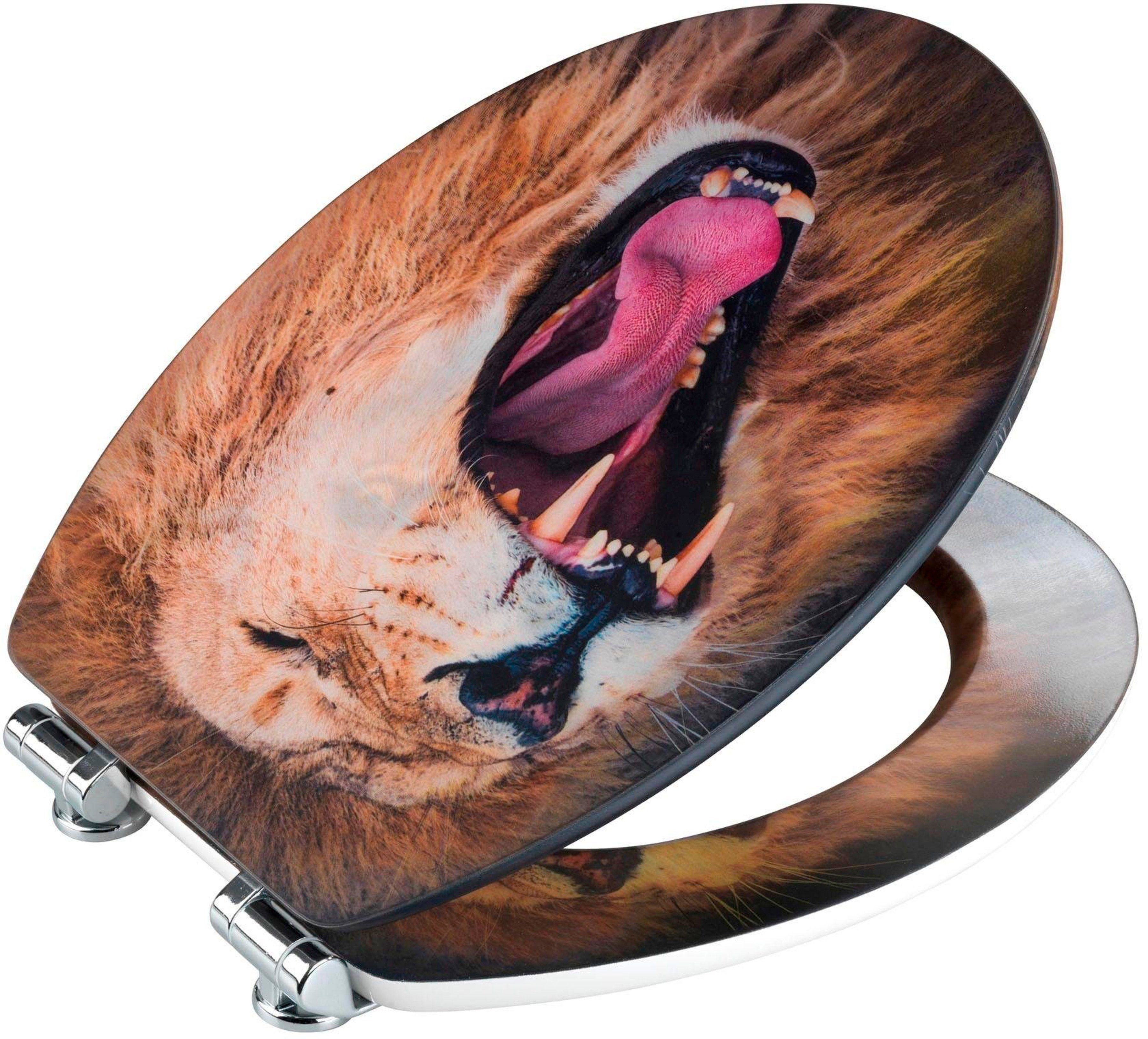 WENKO Toiletzitting Lion
