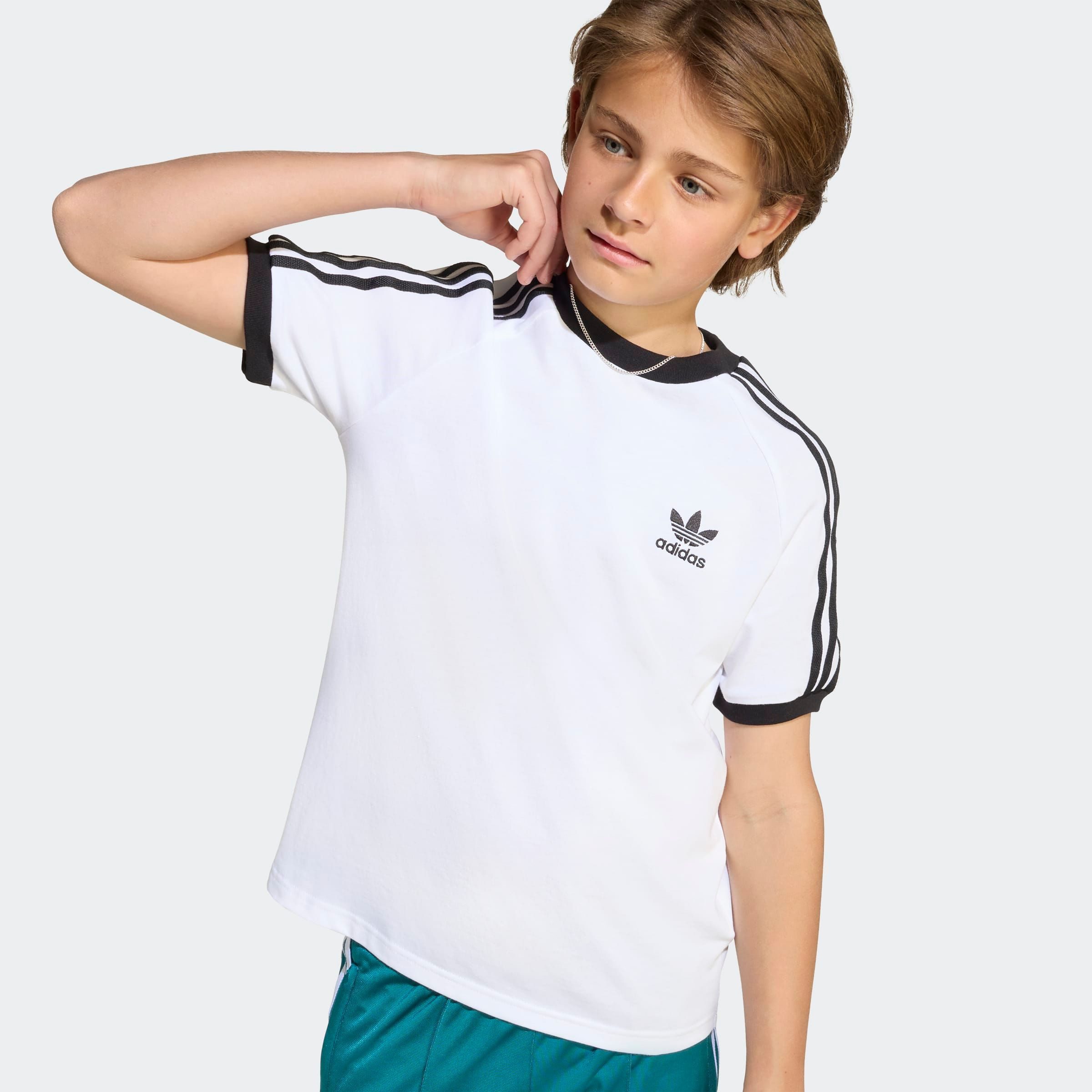 adidas Originals T-shirt 3 STRIPE TEE drie-strepen shirt voor kinderen