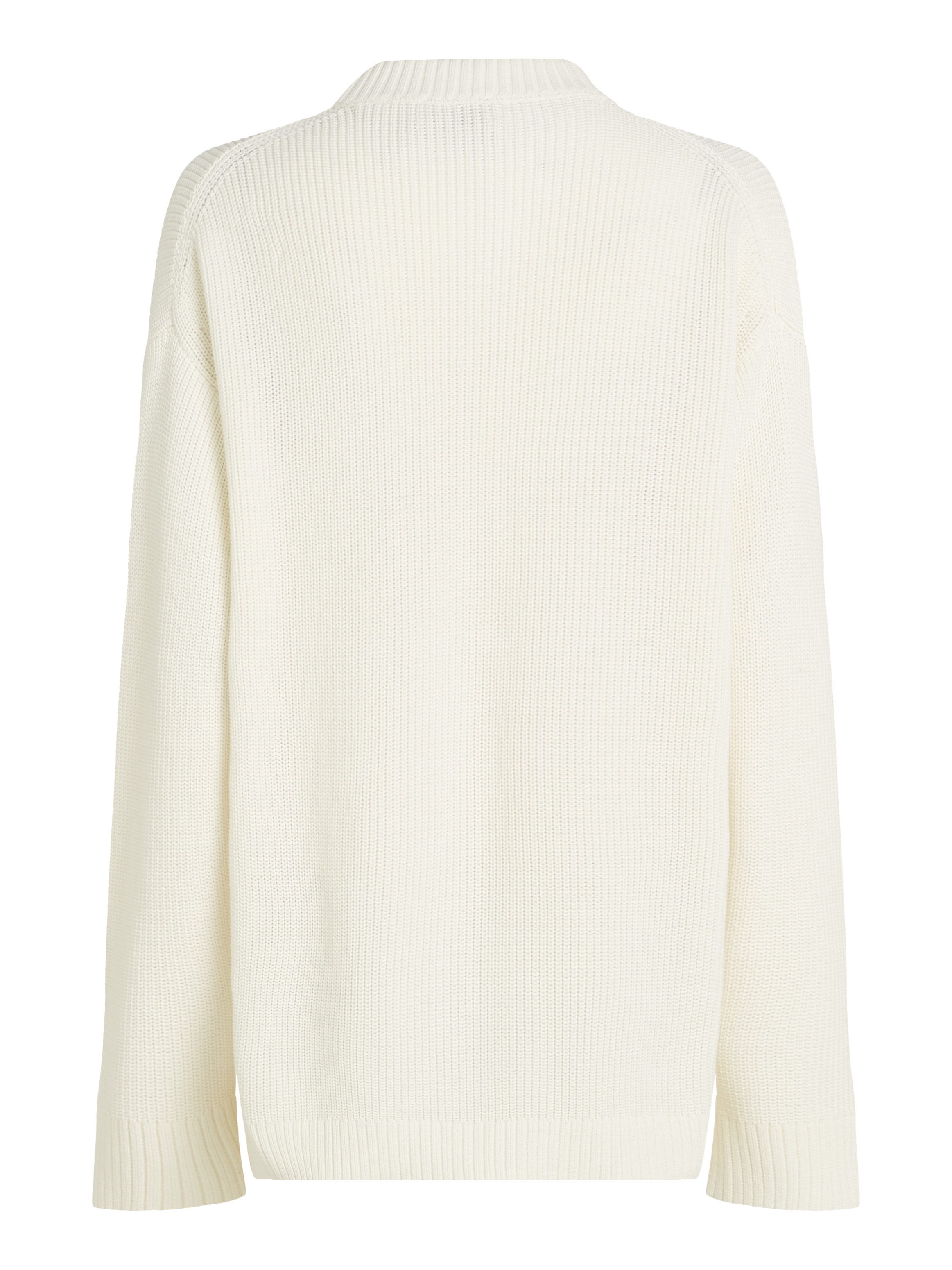 Calvin Klein Gebreide trui CK INTARSIA HIGH NECK SWEATER