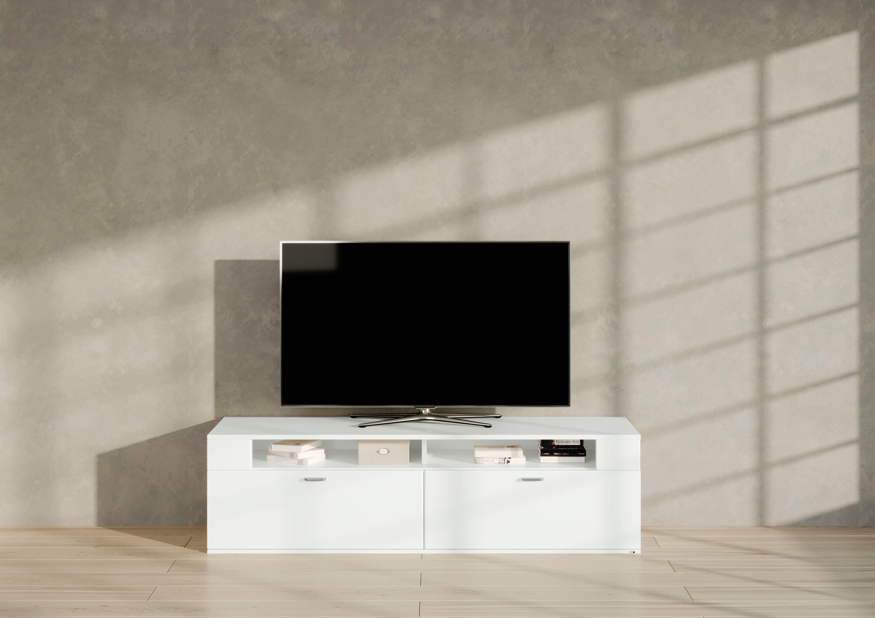 set one by Musterring Tv-meubel Tacoma Type 33, breedte 180 cm lowboards wit