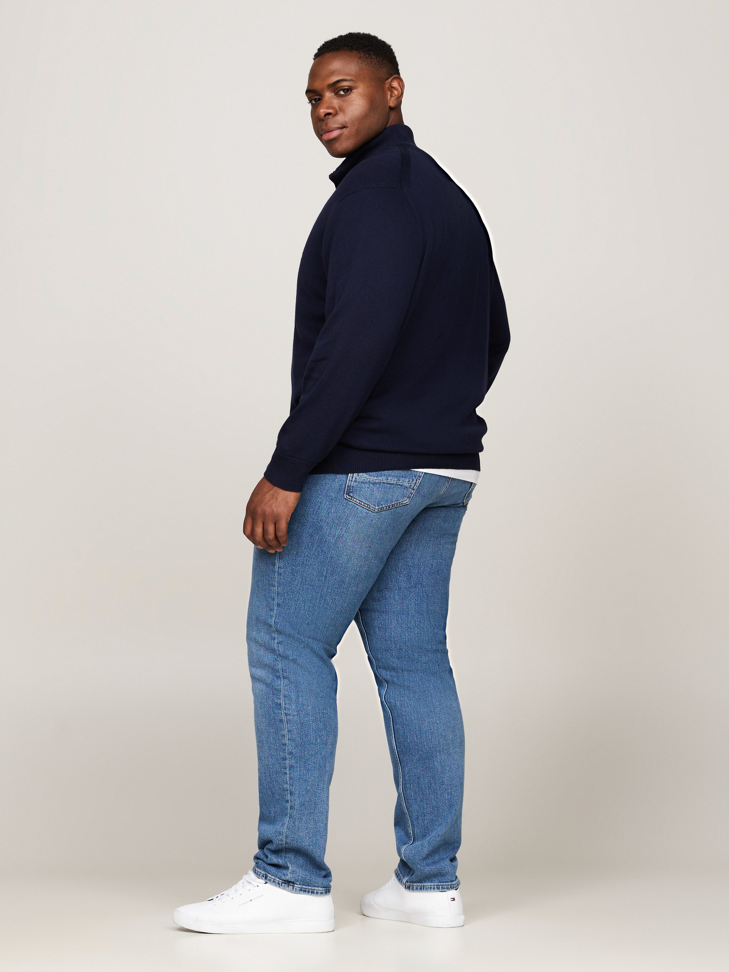 Tommy Hilfiger Schipperstrui BT-PIMA ORG CTN CASHMERE ZMOCK-B