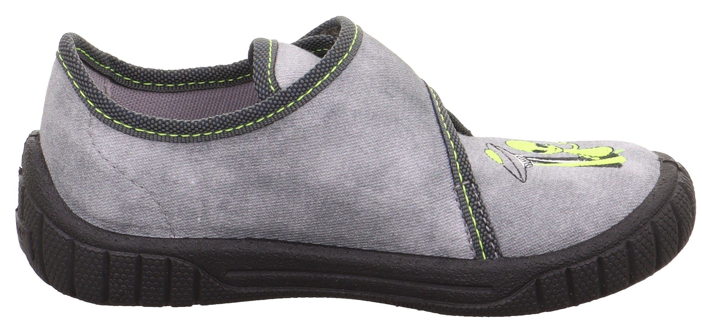 Superfit Pantoffels Bill WMS: middel Kinderschoen met cool motief, maat sjabloon om te downloaden