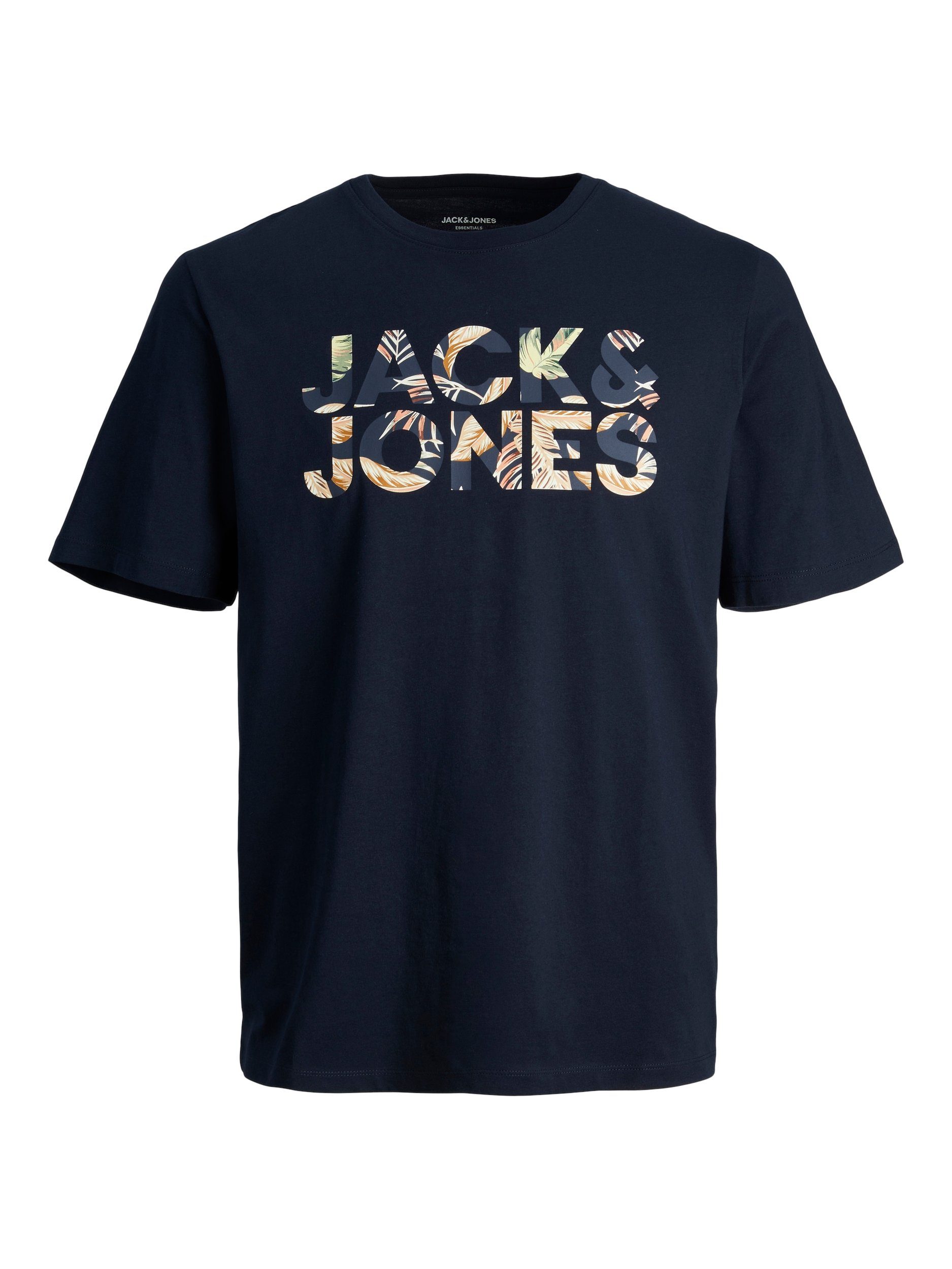 Jack & Jones Shirt met ronde hals JJEJEFF CORP LOGO TEE SS O-NECK SN