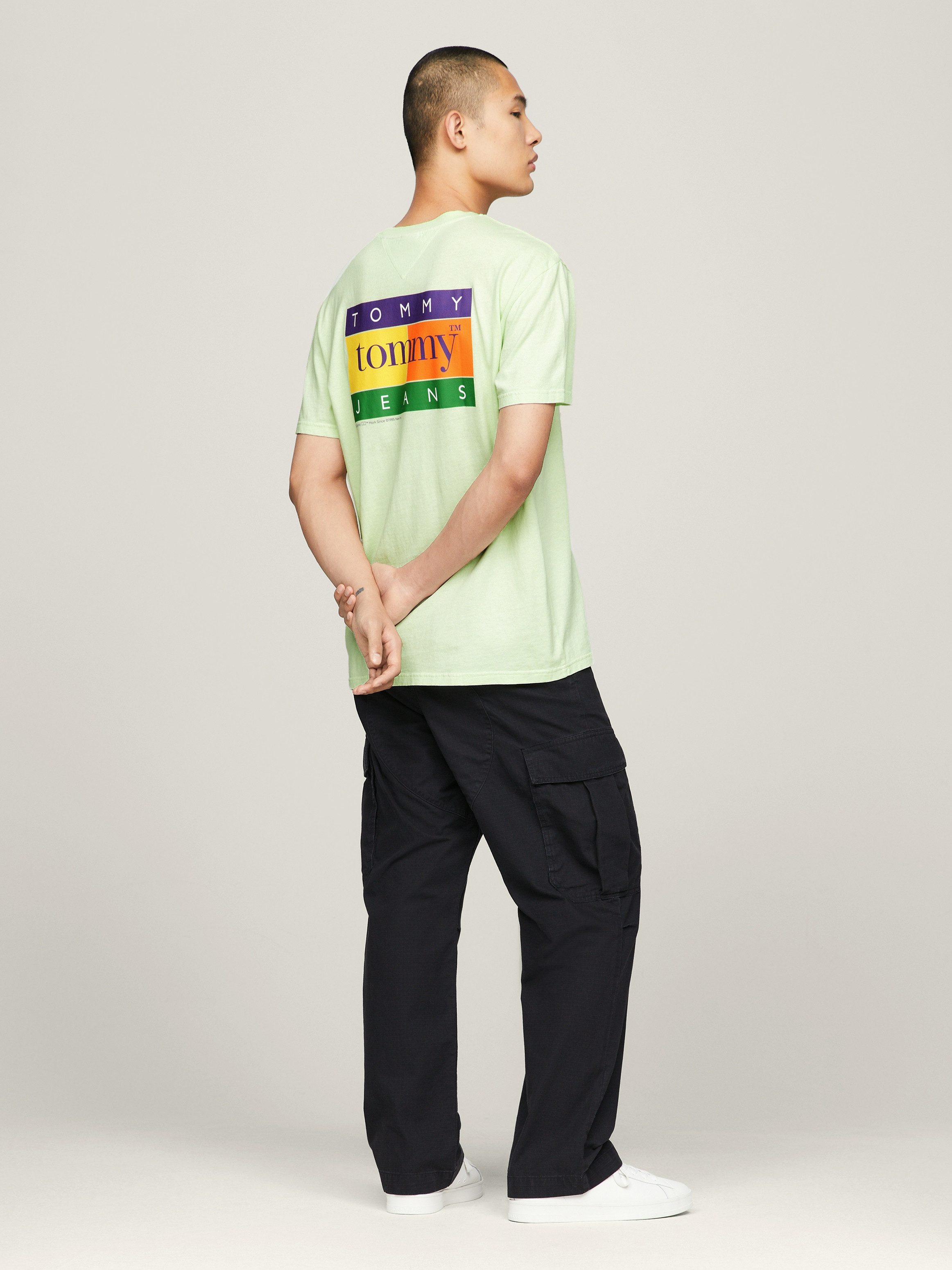 TOMMY JEANS T-shirt TJM REG SUMMER FLAG TEE EXT