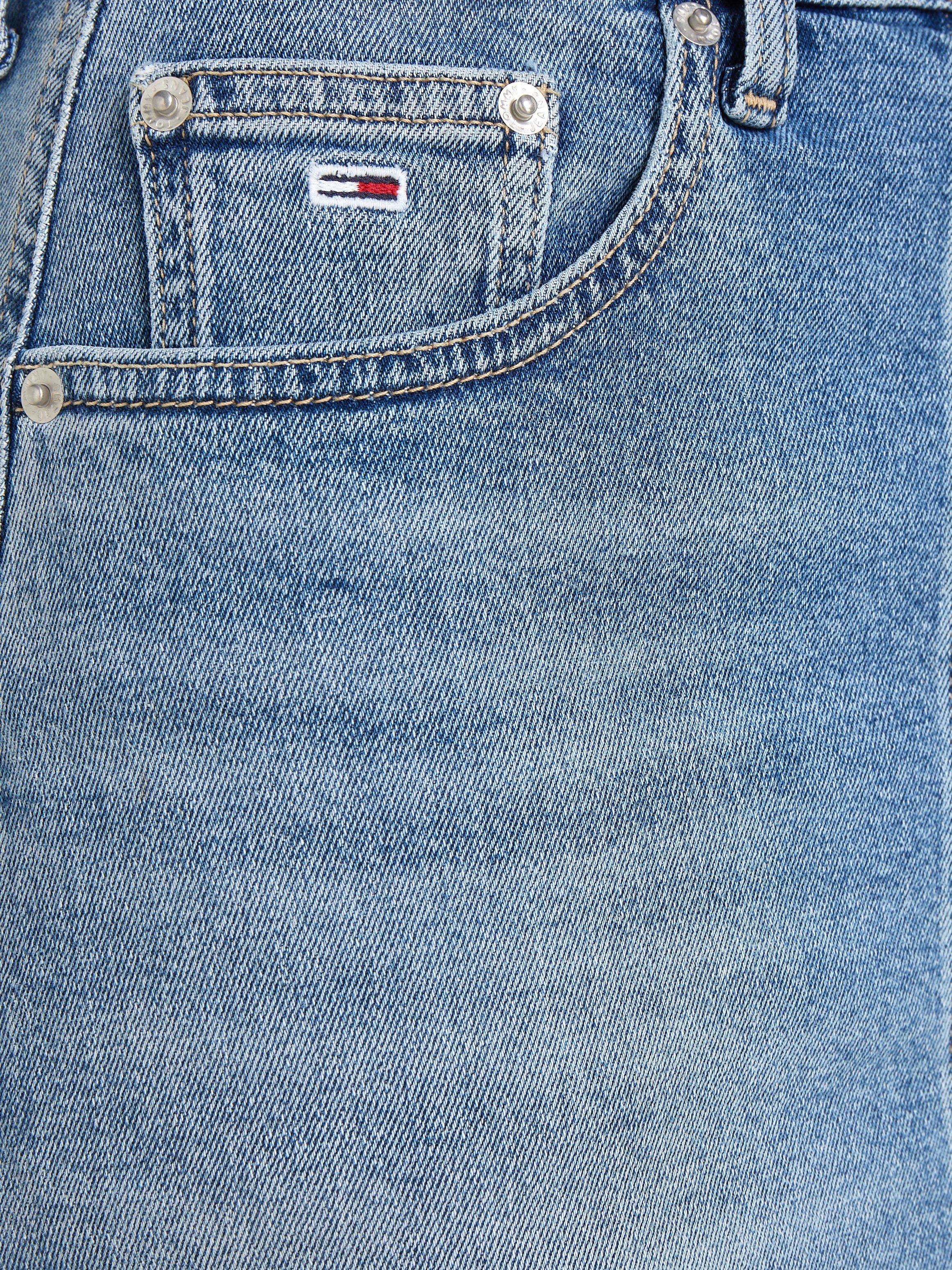 TOMMY JEANS Rok in a-lijn ALINE SKIRT BH0130 Webrok in 5-pocket stijl