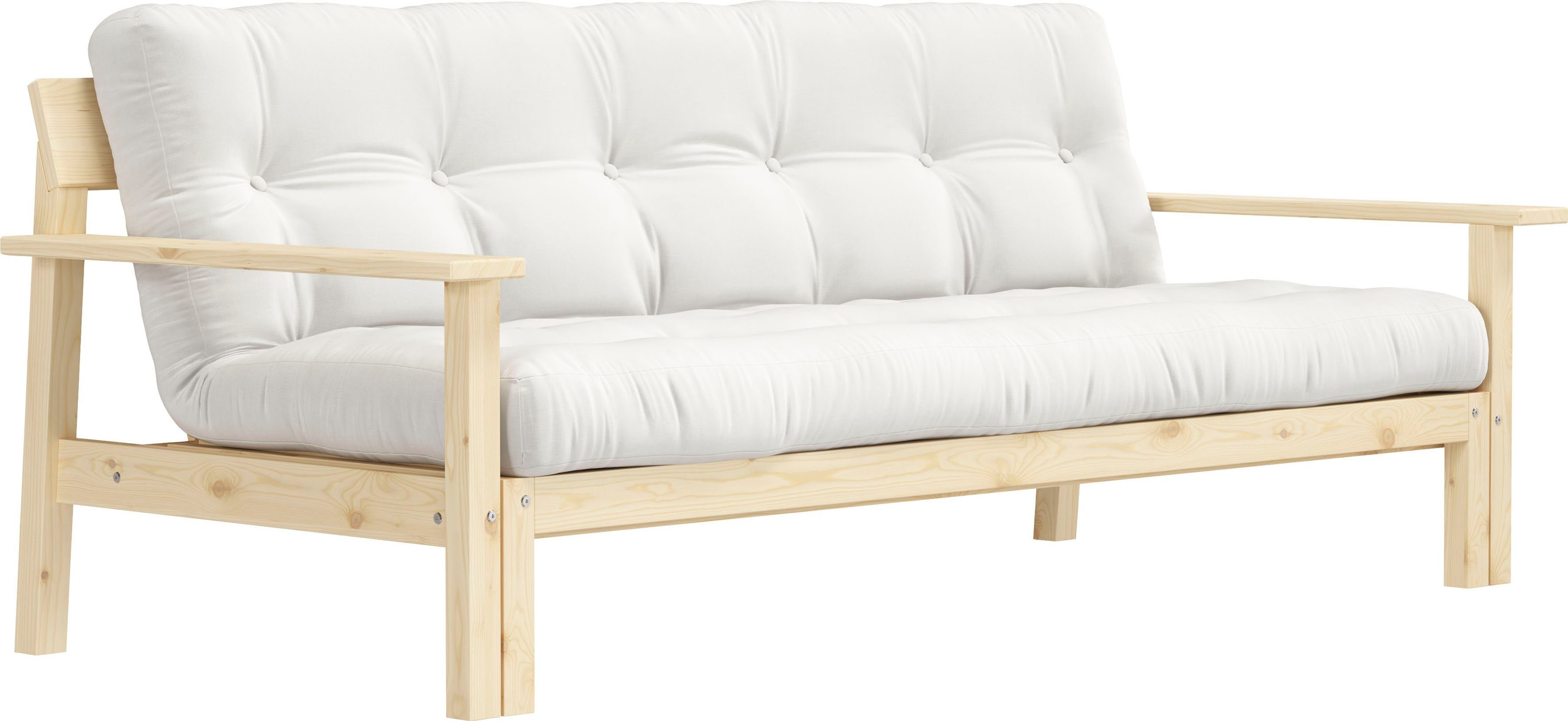 Karup Slaapbank Unwind Met houtstructuur, incl. futonmatras, ligoppervlak 130x190 cm