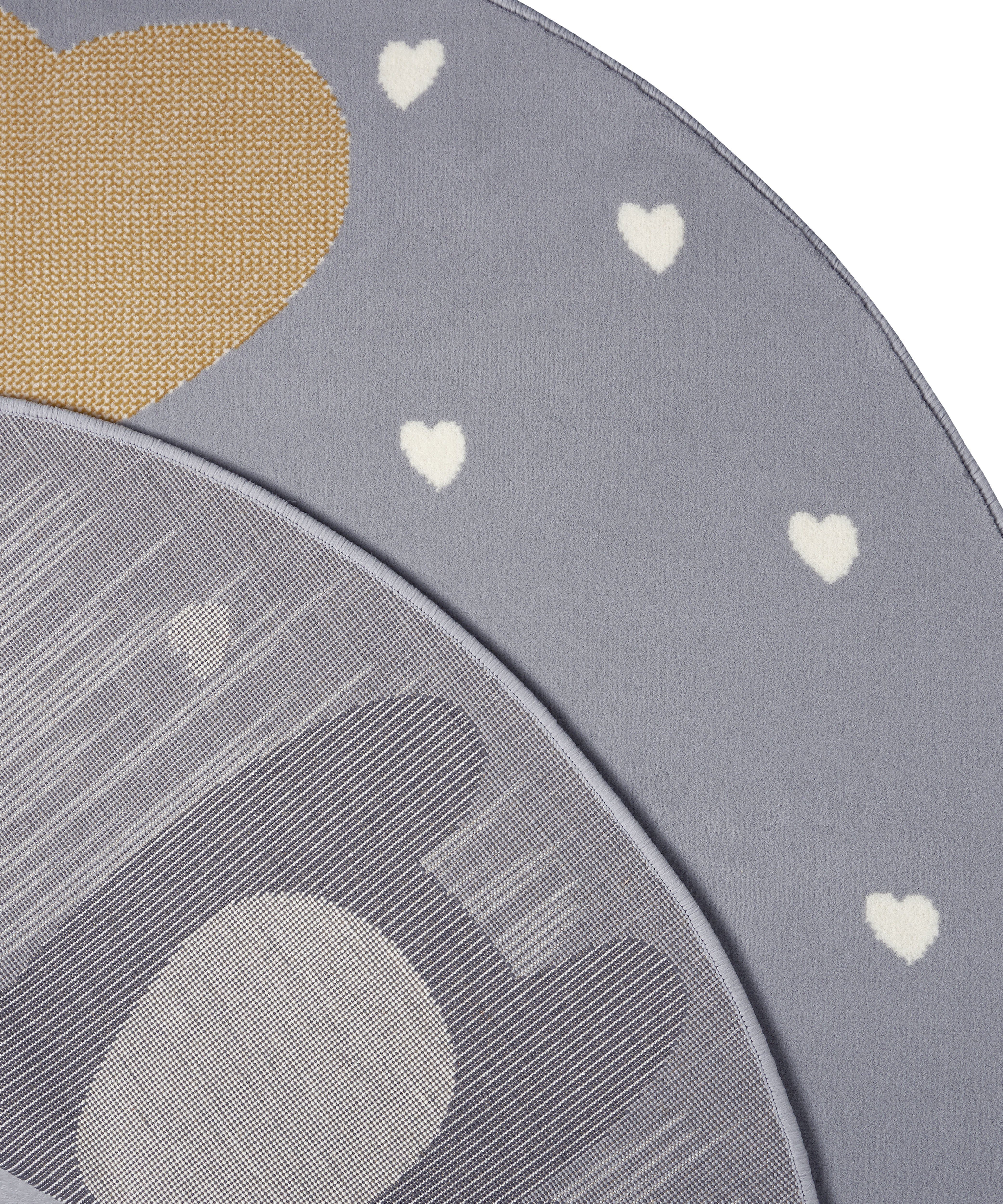 HANSE Home Kindervloerkleed Koala Sweetheart Harten, korte pool, diermotief, slijtvast, gemakkelijk in onderhoud, robuust