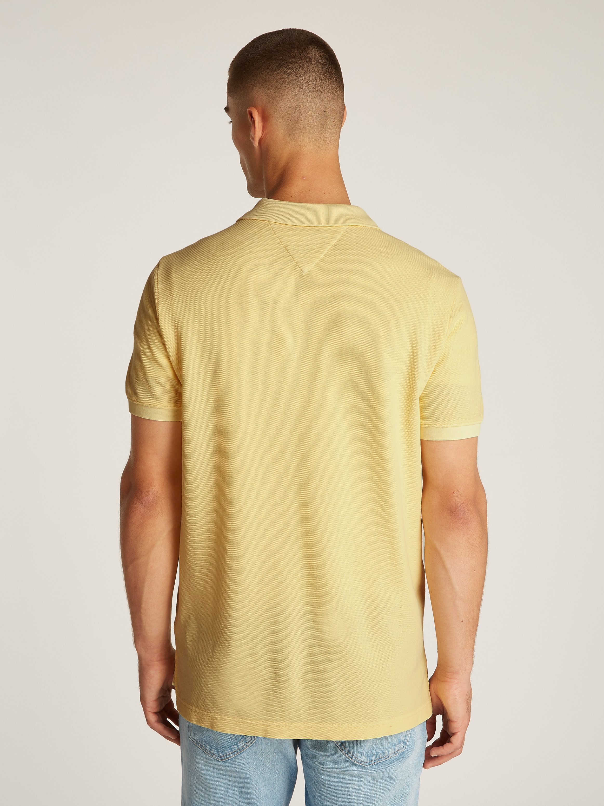 TOMMY JEANS Poloshirt TJM SLIM ESSENTIAL GD POLO SS