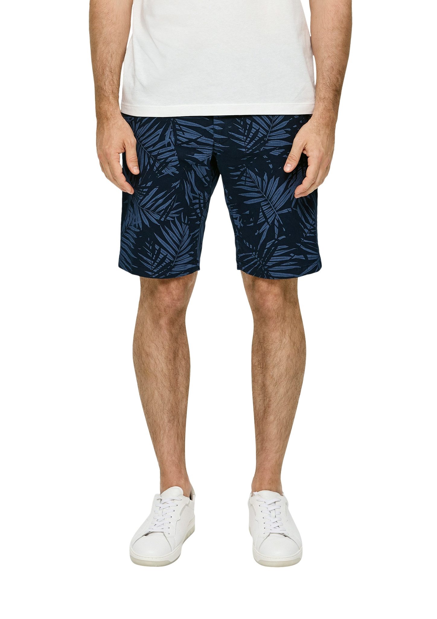 s.Oliver Bermuda met print all-over