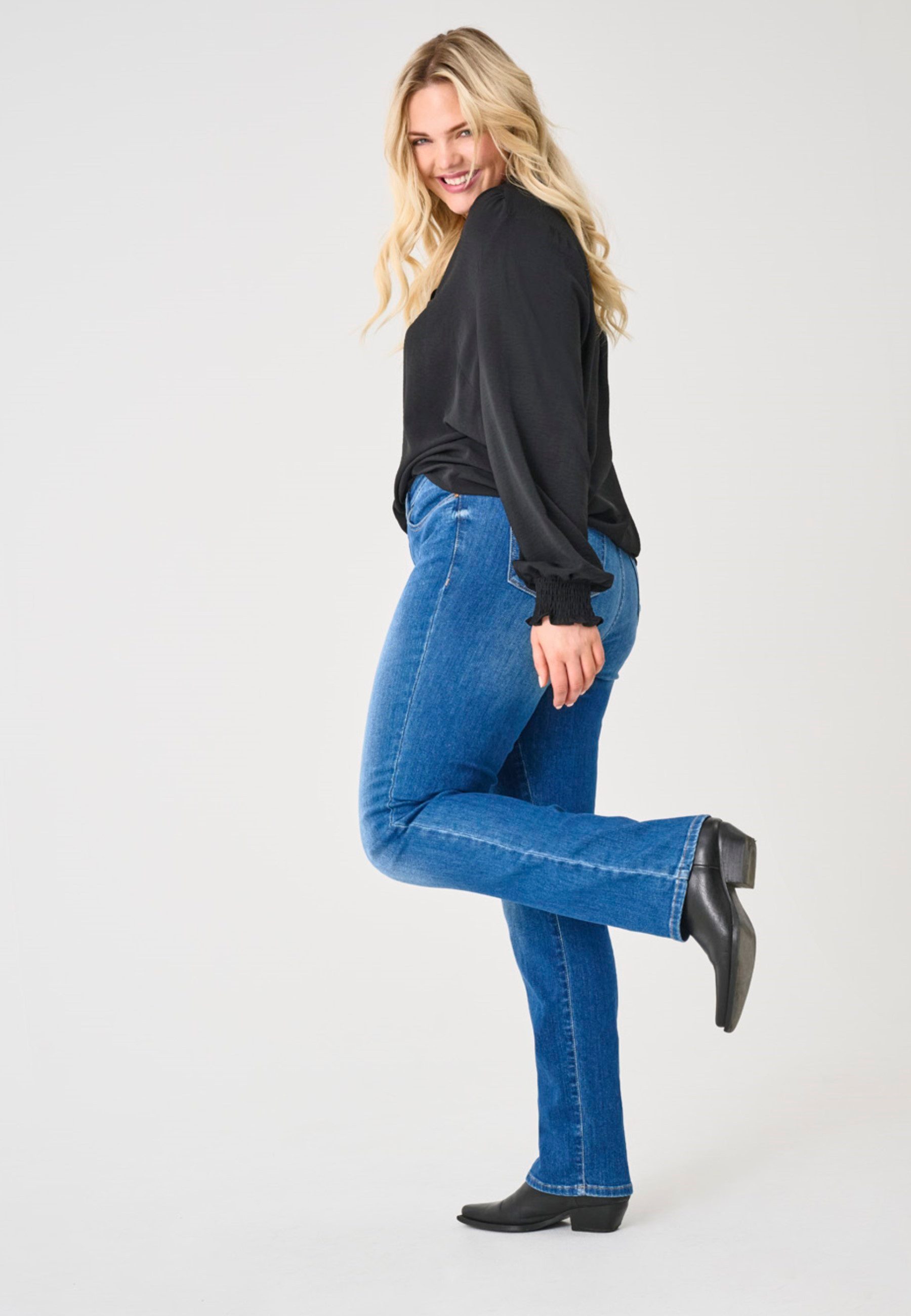 ONLY CARMAKOMA Slim fit jeans CARSUI MID SLIM DNM DIA364