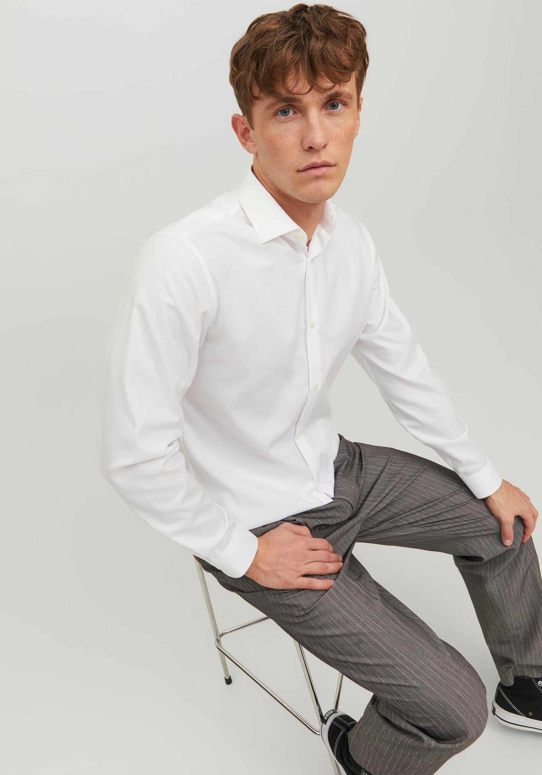Jack & Jones Overhemd met lange mouwen JPRBLAPARKER SHIRT L/S