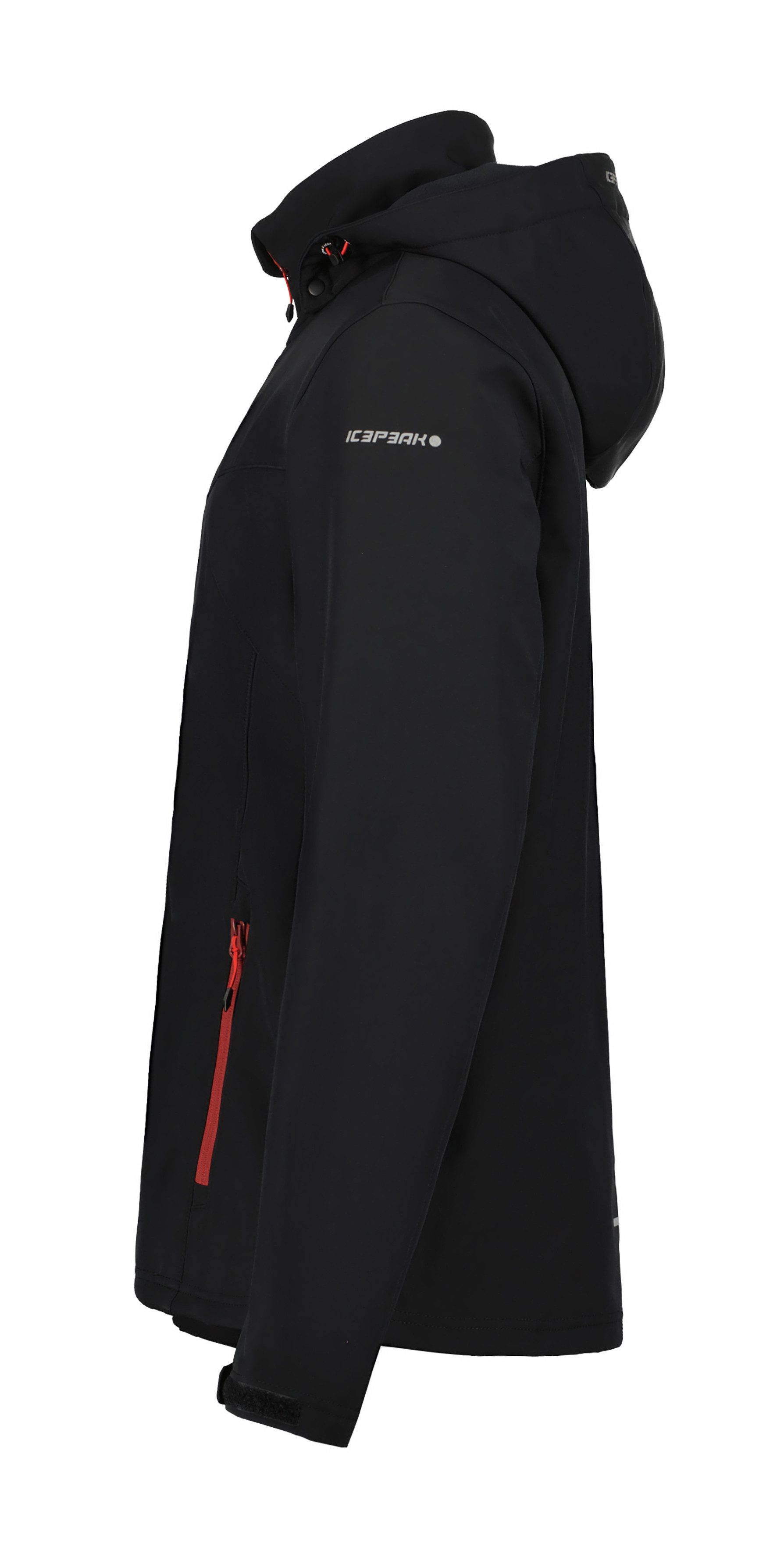 Icepeak Softshell-jack BRIMFIELD met stijlvolle logo-opschriften (1 stuk)