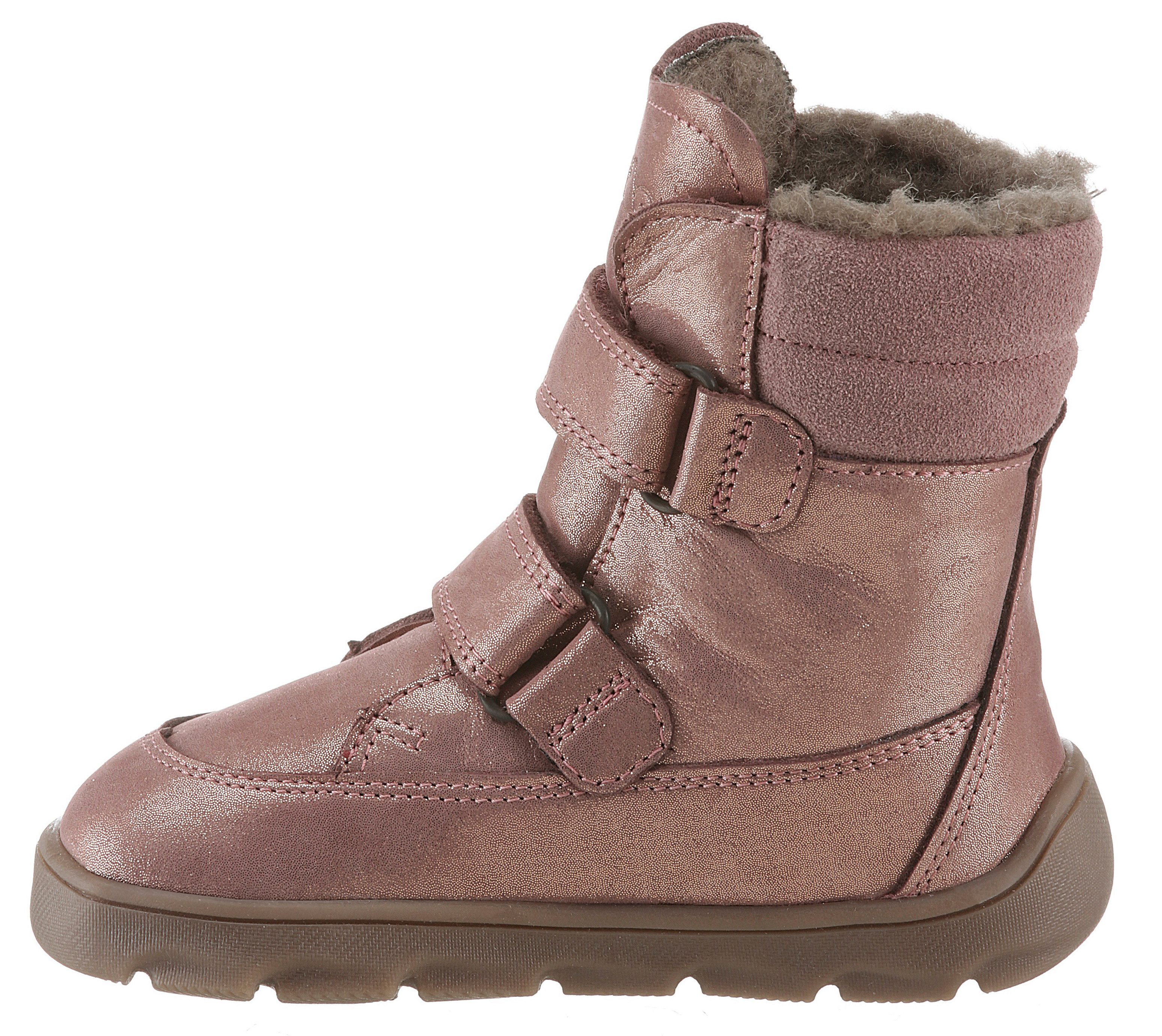 froddo® Barefootschoenen ZERU TEX WINTER BAREFOOT Klittenbandlaarzen, winterlaarzen, laarzen met wolvoering