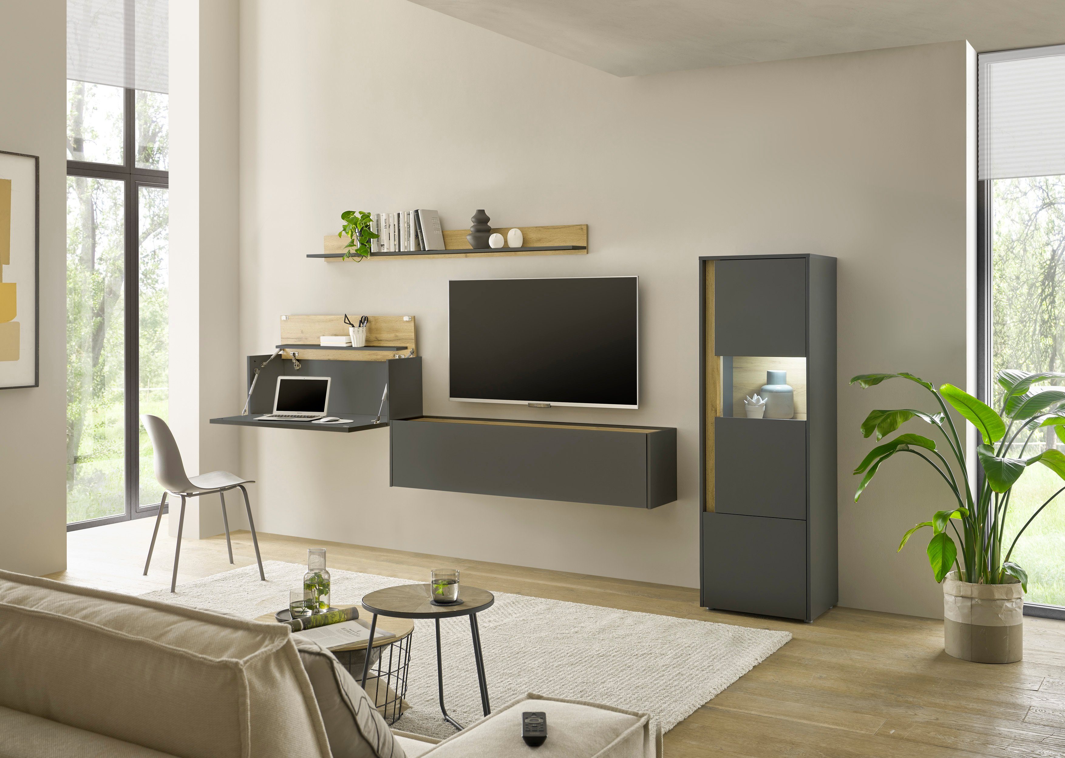 INOSIGN Set kantoormeubelen City/Giron Thuiskantoor (set, 4-delig)