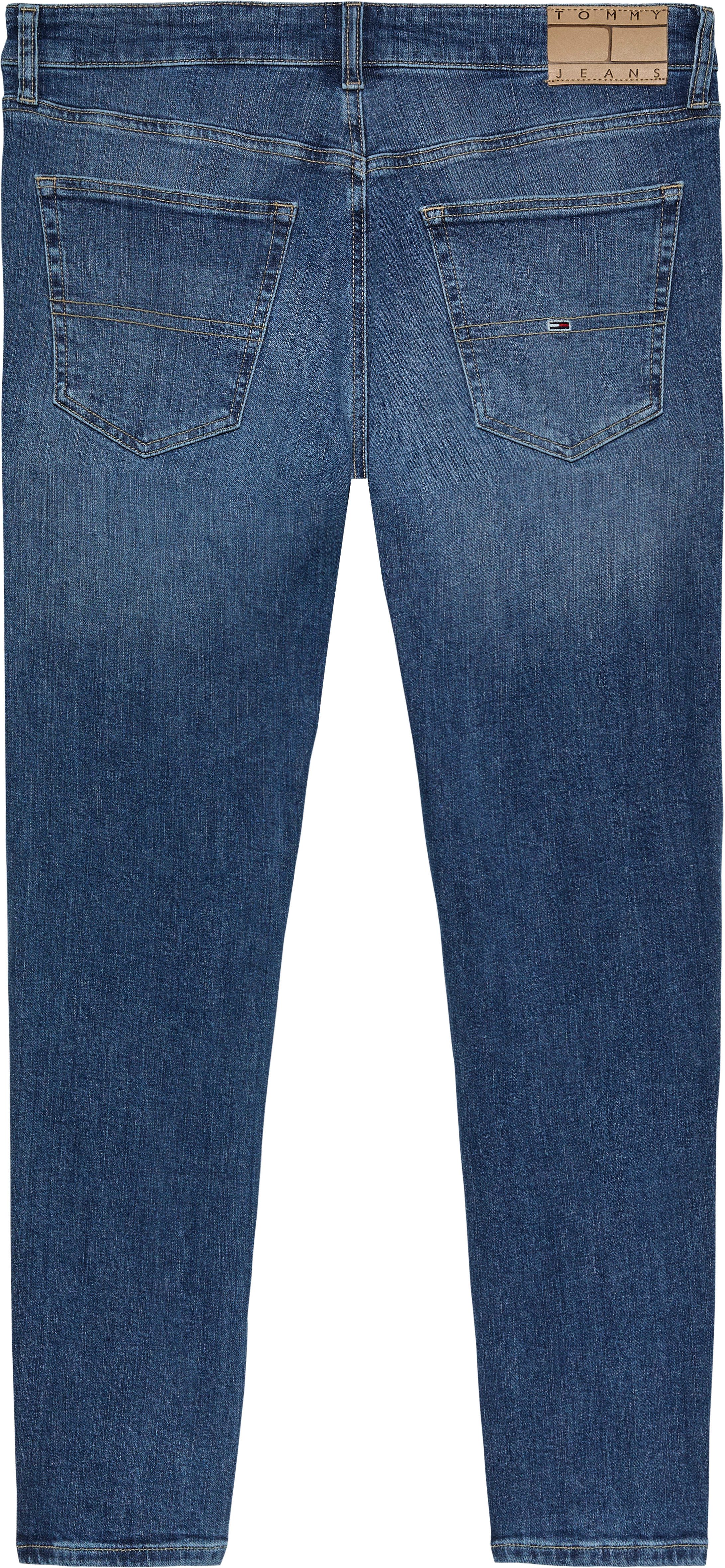 TOMMY JEANS Slim fit jeans SCANTON SLIM met gestempeld logo