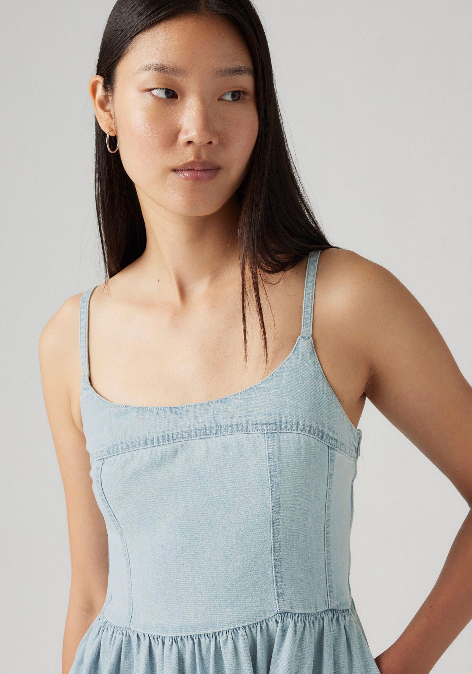 Levi's® Jurk met spaghettibandjes ALESSIE BUSTIER DRESS met verstelbare schouderbanden