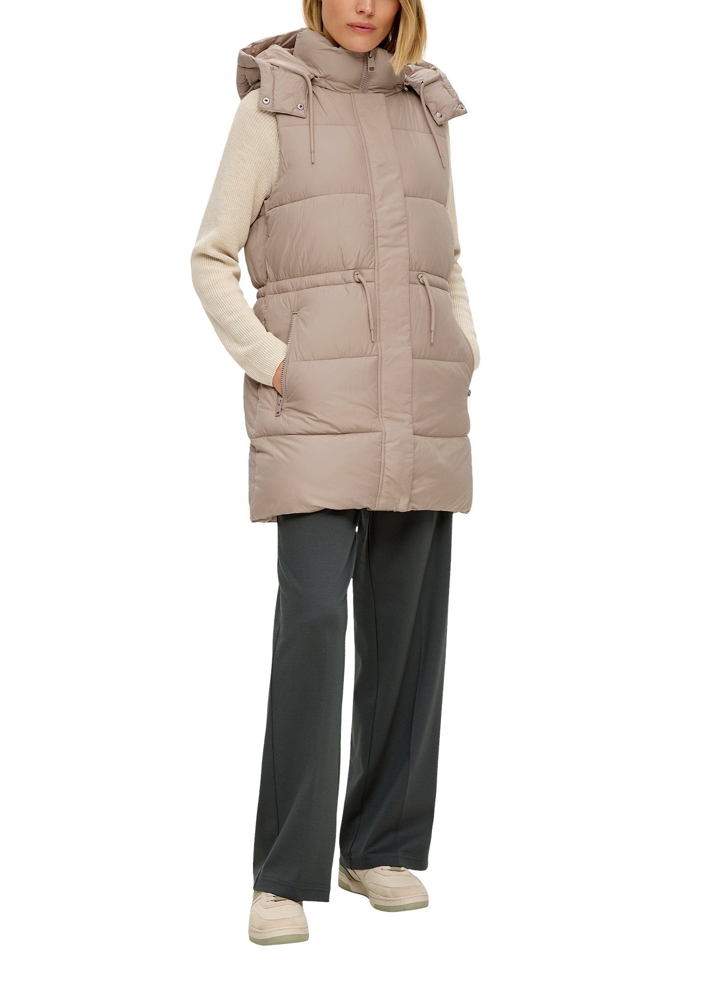 s.Oliver Bodywarmer met verborgen ritssluiting