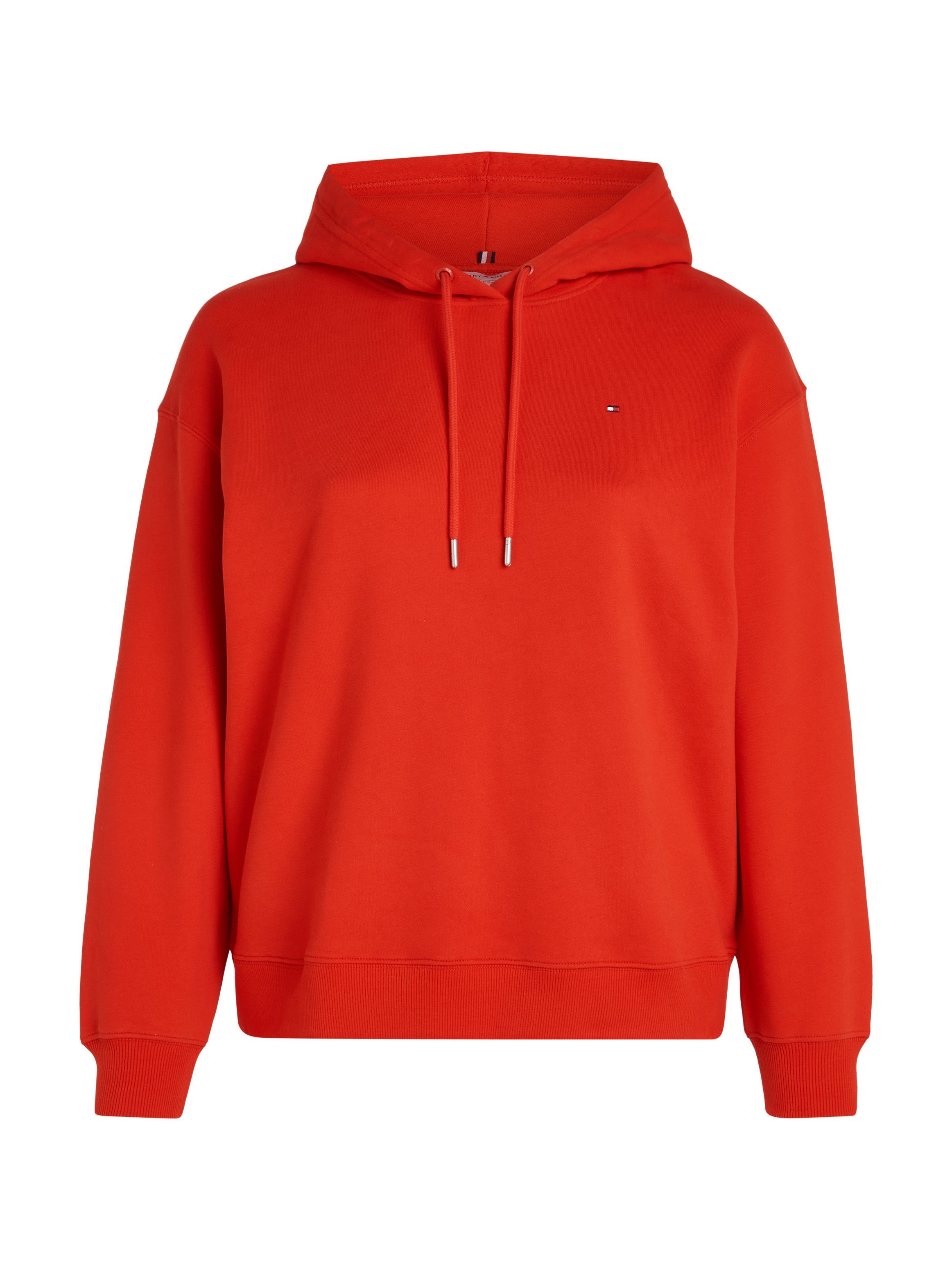 Tommy Hilfiger Curve Capuchontrui CRV REG FLAG ON CHEST HOODIE