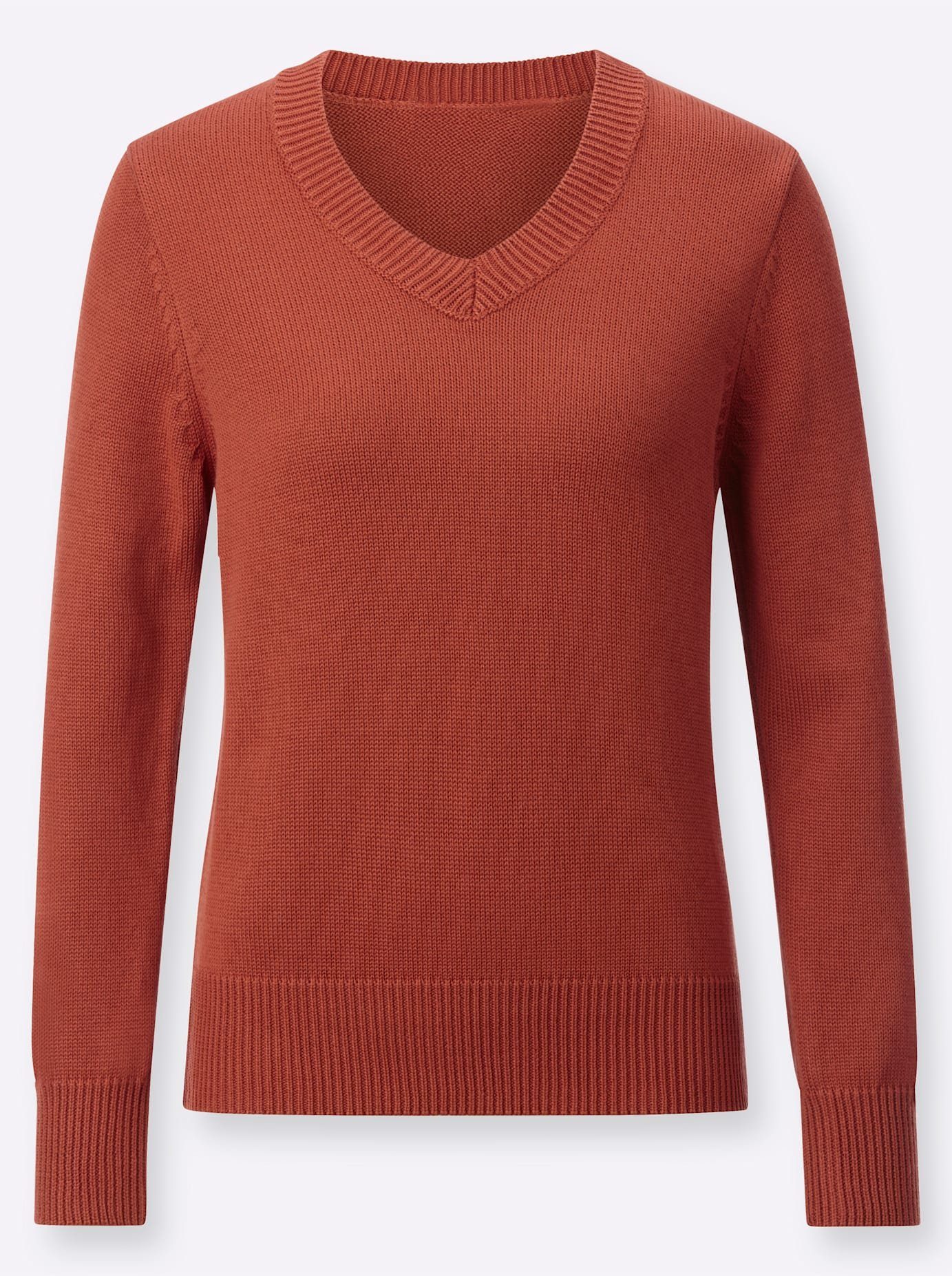 Casual Looks Trui met V-hals Trui