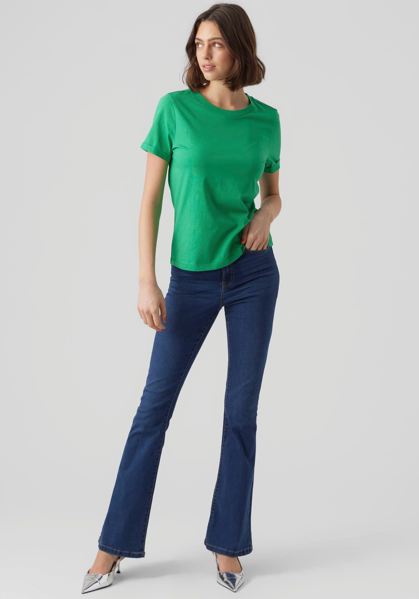 Vero Moda Shirt met korte mouwen VMPAULA S/S T-SHIRT NOOS