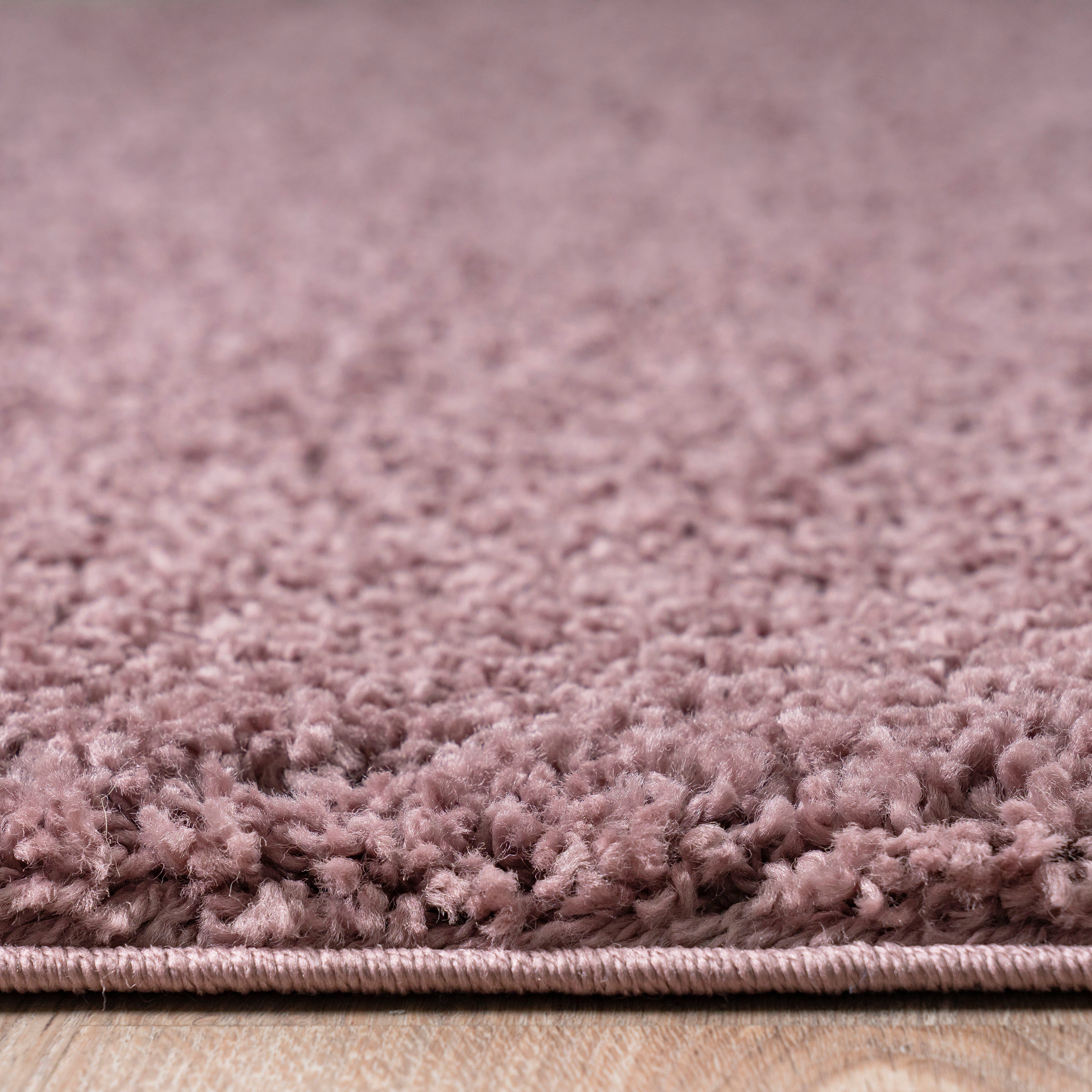 Bruno Banani Hoogpolig vloerkleed Shaggy Soft geweven, uni kleuren, bijzonder zacht en knuffelig, klantenfavoriet