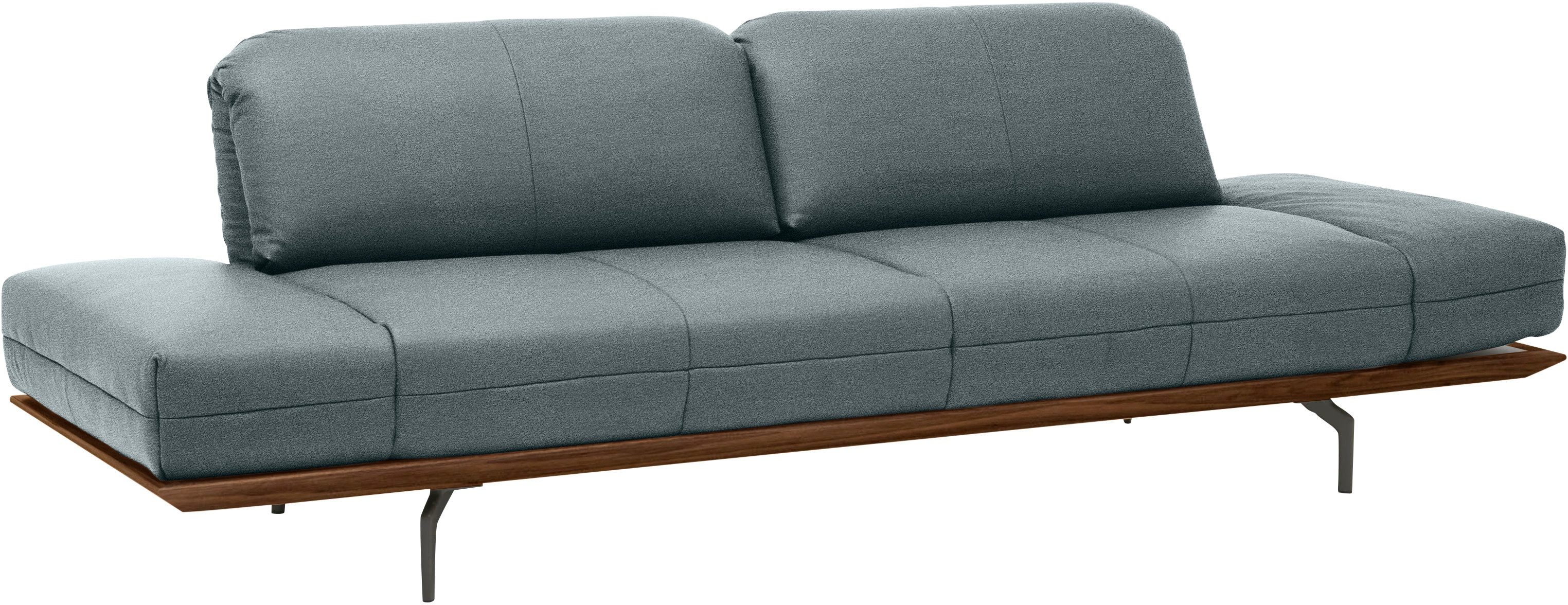 Creation BY ROLF BENZ 3-zitsbank CR.420, design bank, loungesofa in 2 kwaliteiten, houten frame in eiken natuur of noten, breedte 232 cm