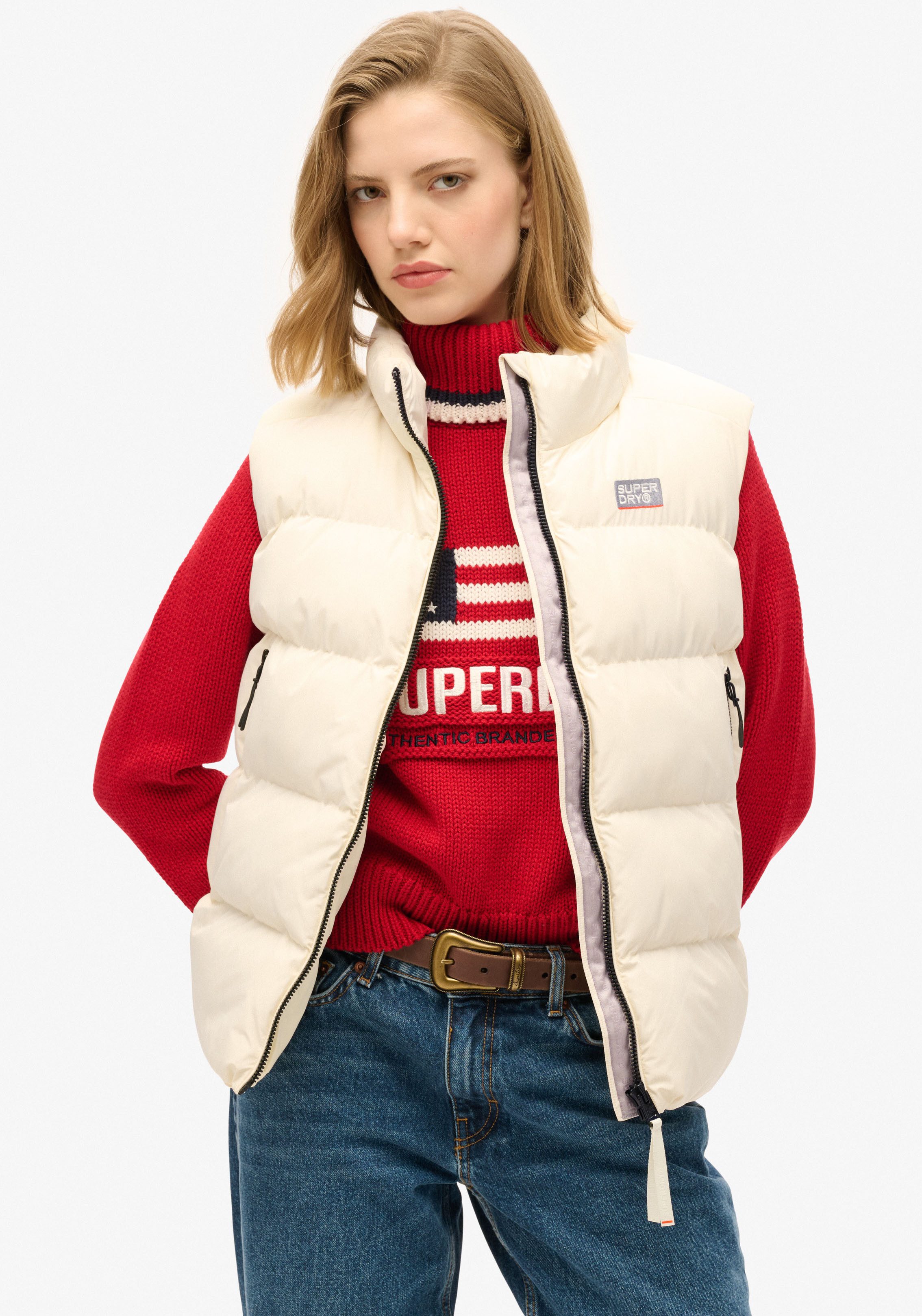 Superdry Bodywarmer SPORTS PUFFER GILET